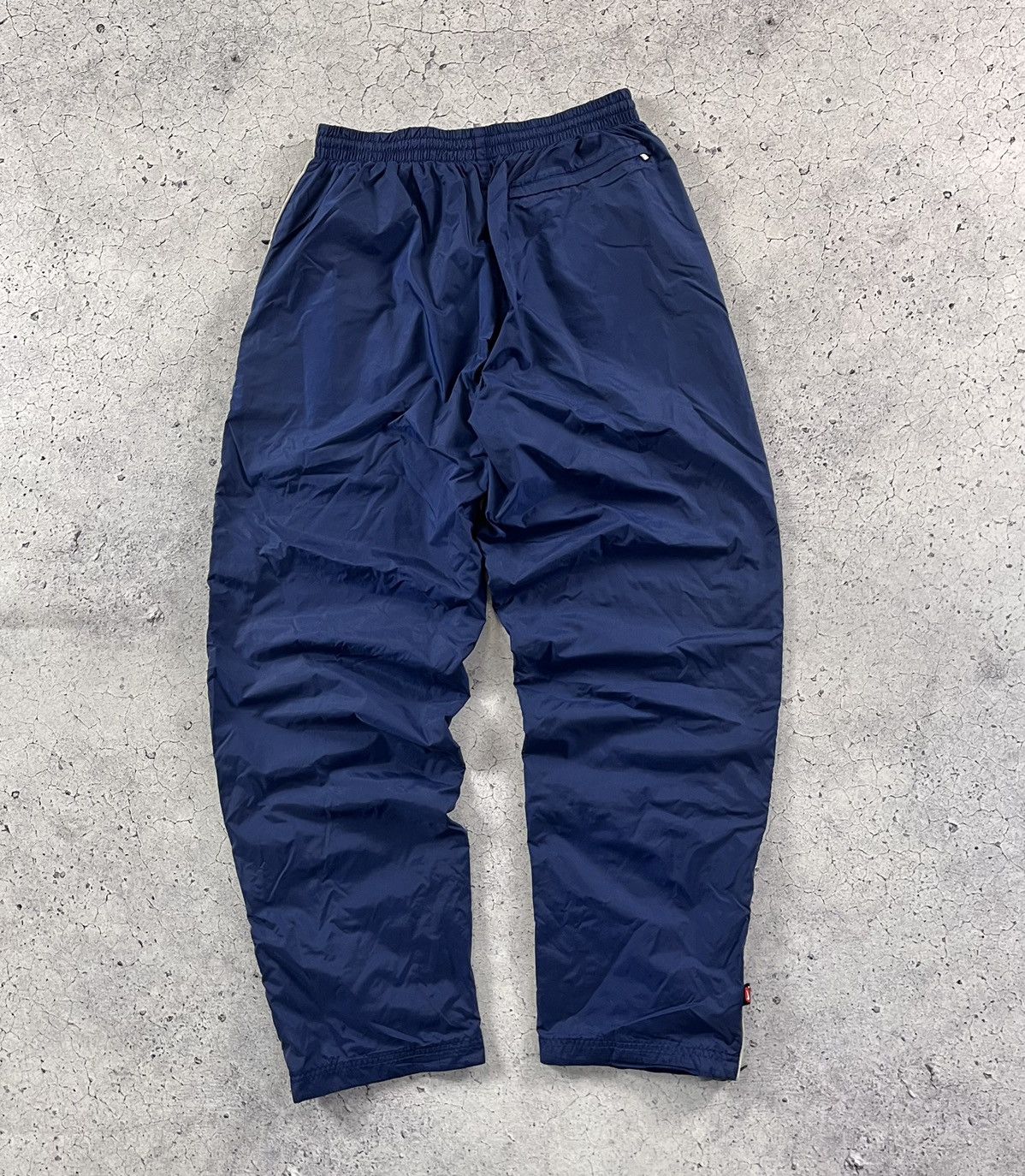 Nike × Vintage Nike Vintage Track Pants Nylon Y2K Drill Streetwear Swoosh Size US 34 / EU 50 - 6 Thumbnail