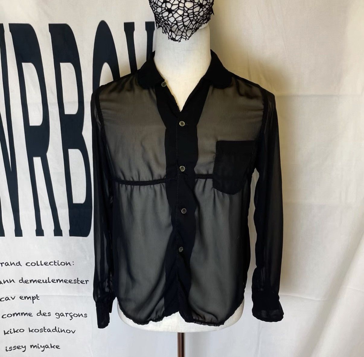 Comme des Garcons Comme des Garçons 10SS Mesh Shirt J29 Size US M / EU 48-50 / 2 - 3 Thumbnail