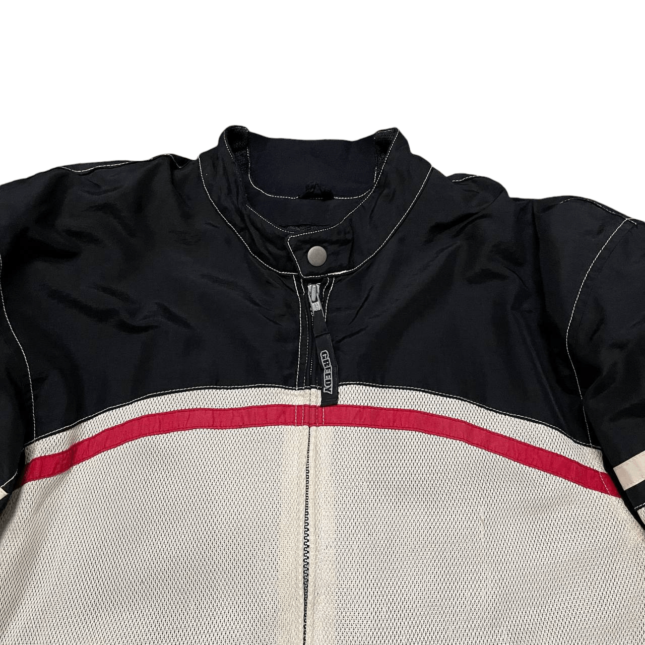 Japanese Brand Vintage Greedy Motorcycle Racing Jacket with Padding Size US L / EU 52-54 / 3 - 2 Thumbnail