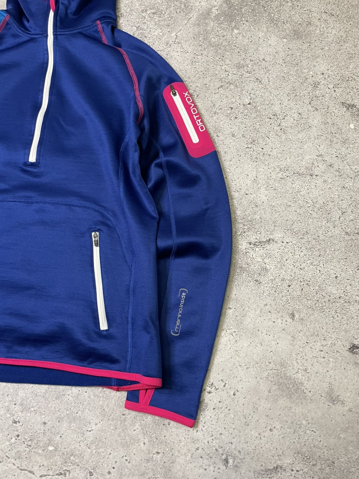 ORTOVOX Ortovox Merino Inside Zip Hooded Fleece Multicolor Jackef Size L / US 10 / IT 46 - 6 Thumbnail