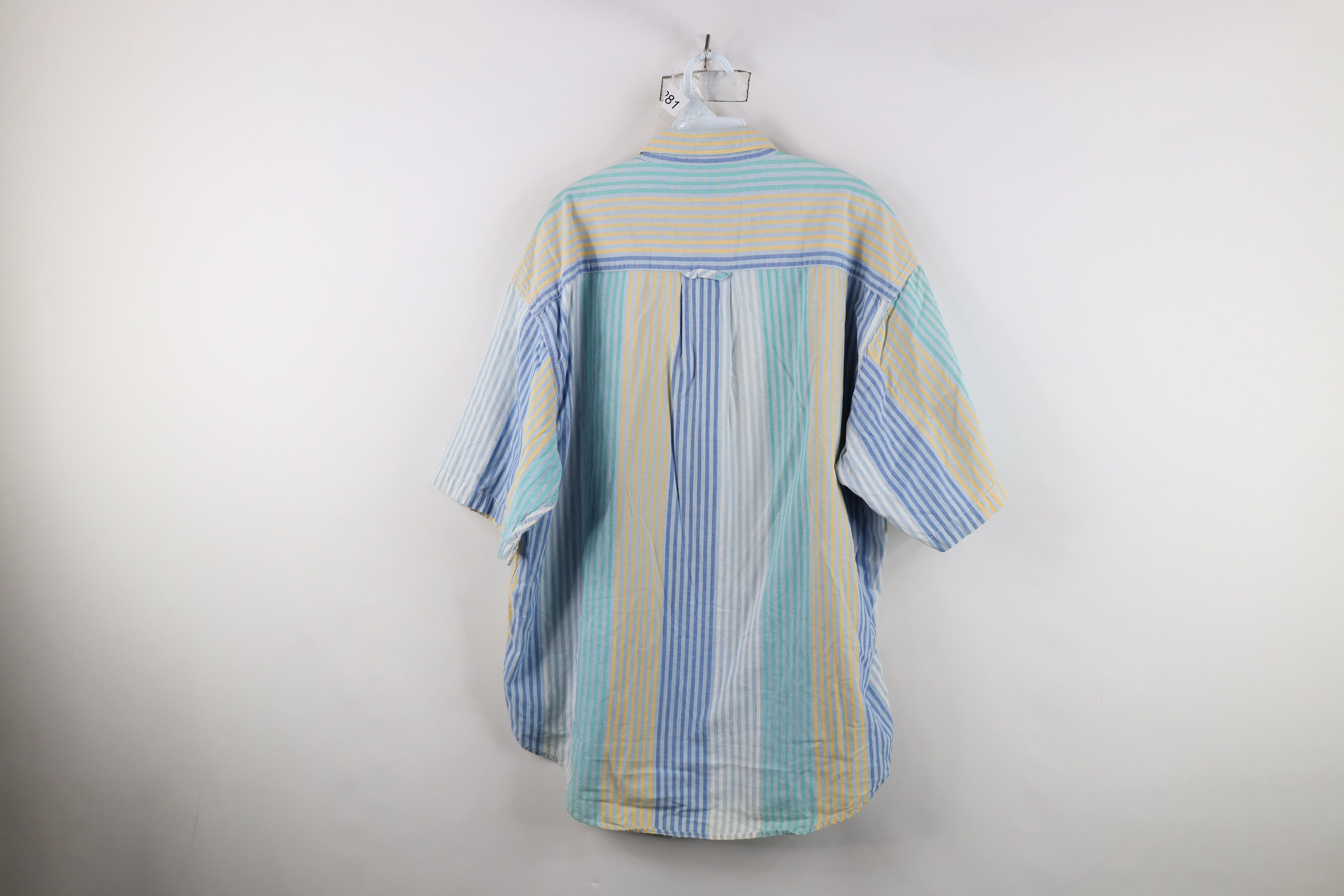 Vintage Vintage 90s Streetwear Short Sleeve Button Down Shirt Size US XL / EU 56 / 4 - 11 Thumbnail