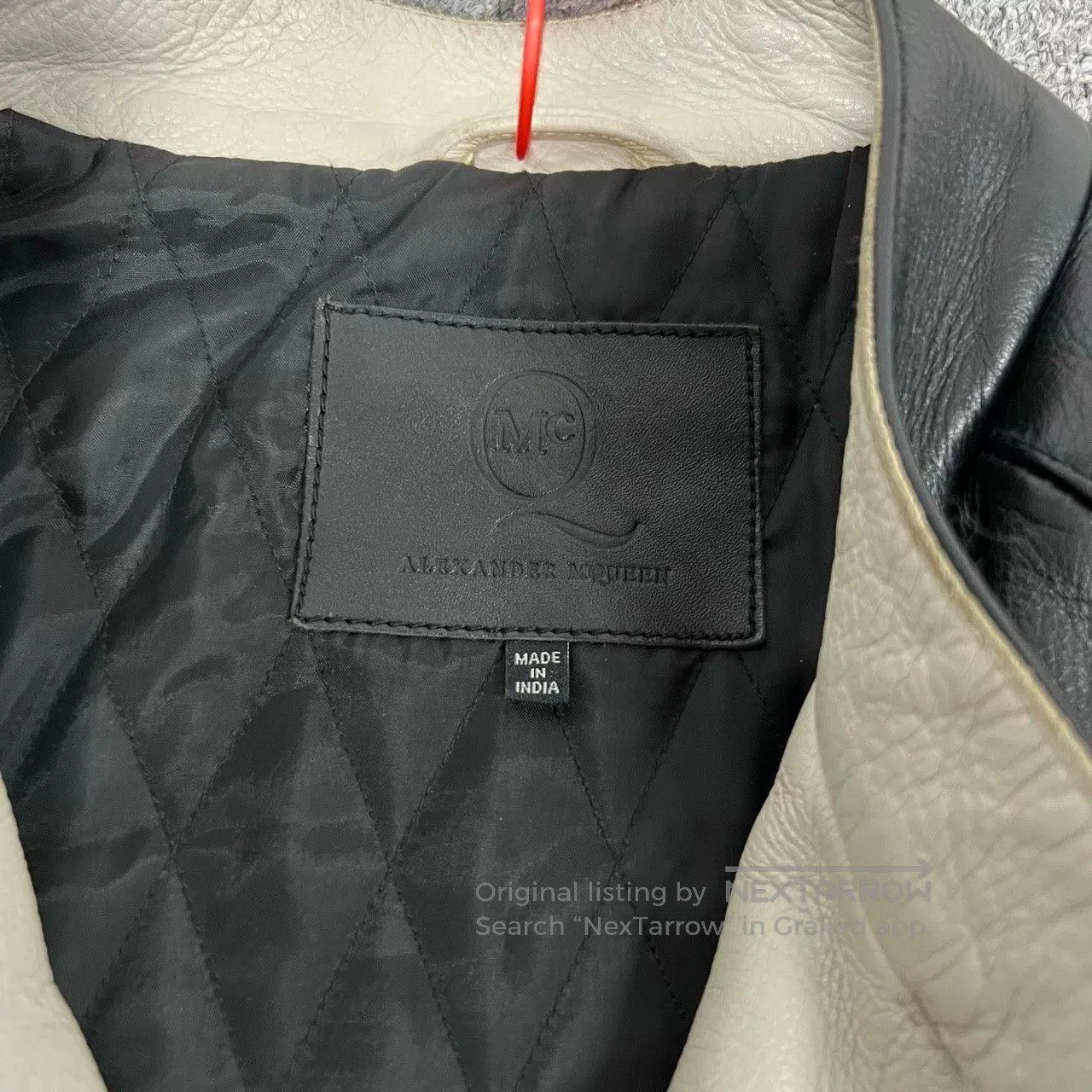 Alexander McQueen Alexander McQueen Classic Leather Jacket. Size US M / EU 48-50 / 2 - 5 Thumbnail