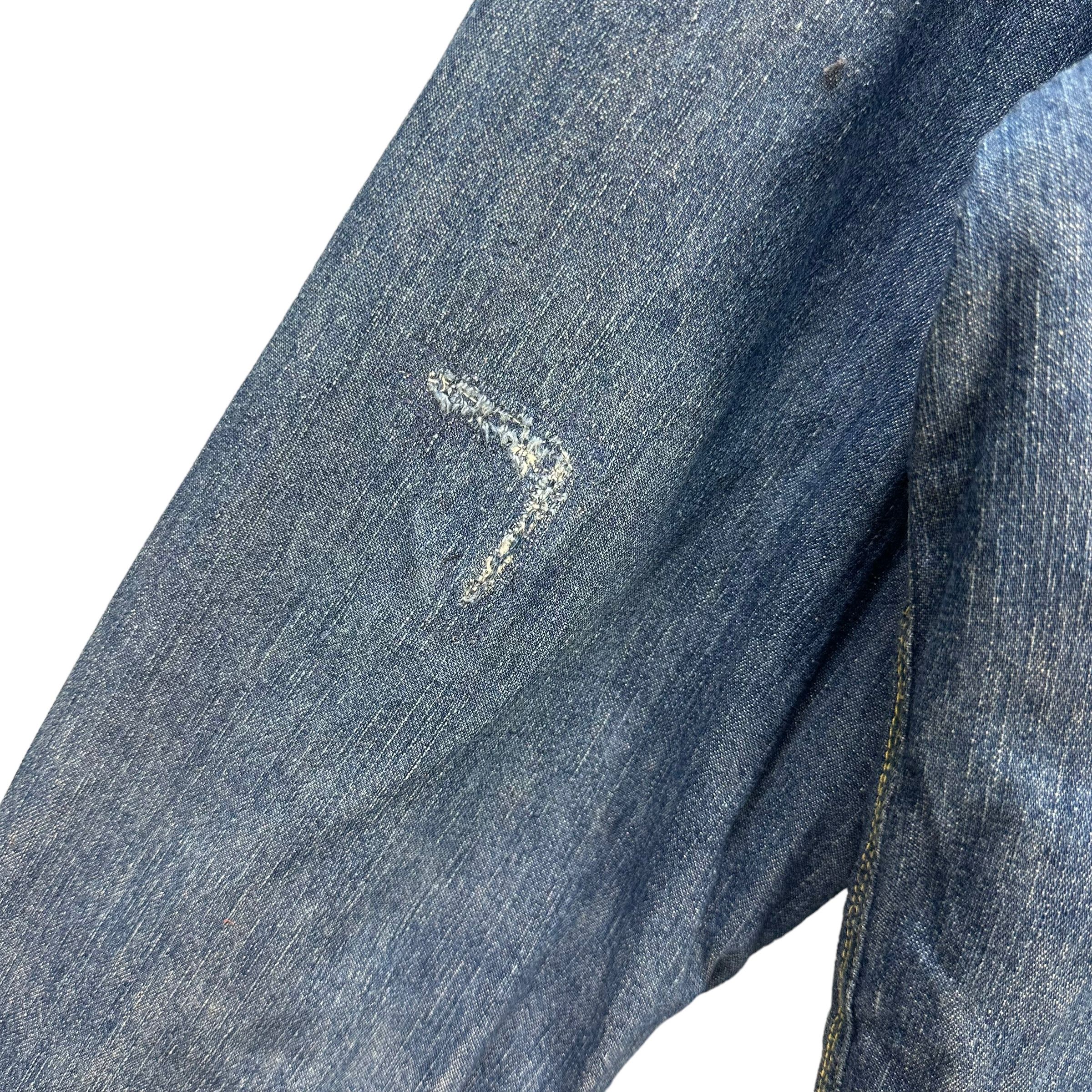 Vintage ALBEMARLE STYLISH GARMENT PERSON DENIM CHORE JACKET 7522-151 Size US M / EU 48-50 / 2 - 6 Thumbnail