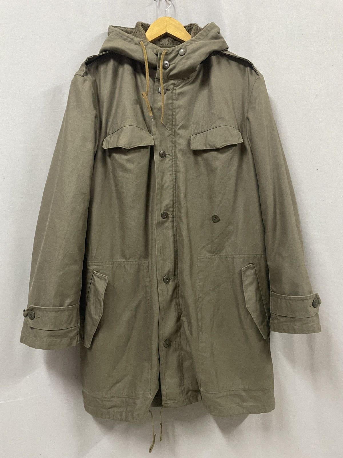 Vintage military parka Jeans Express issue 1988