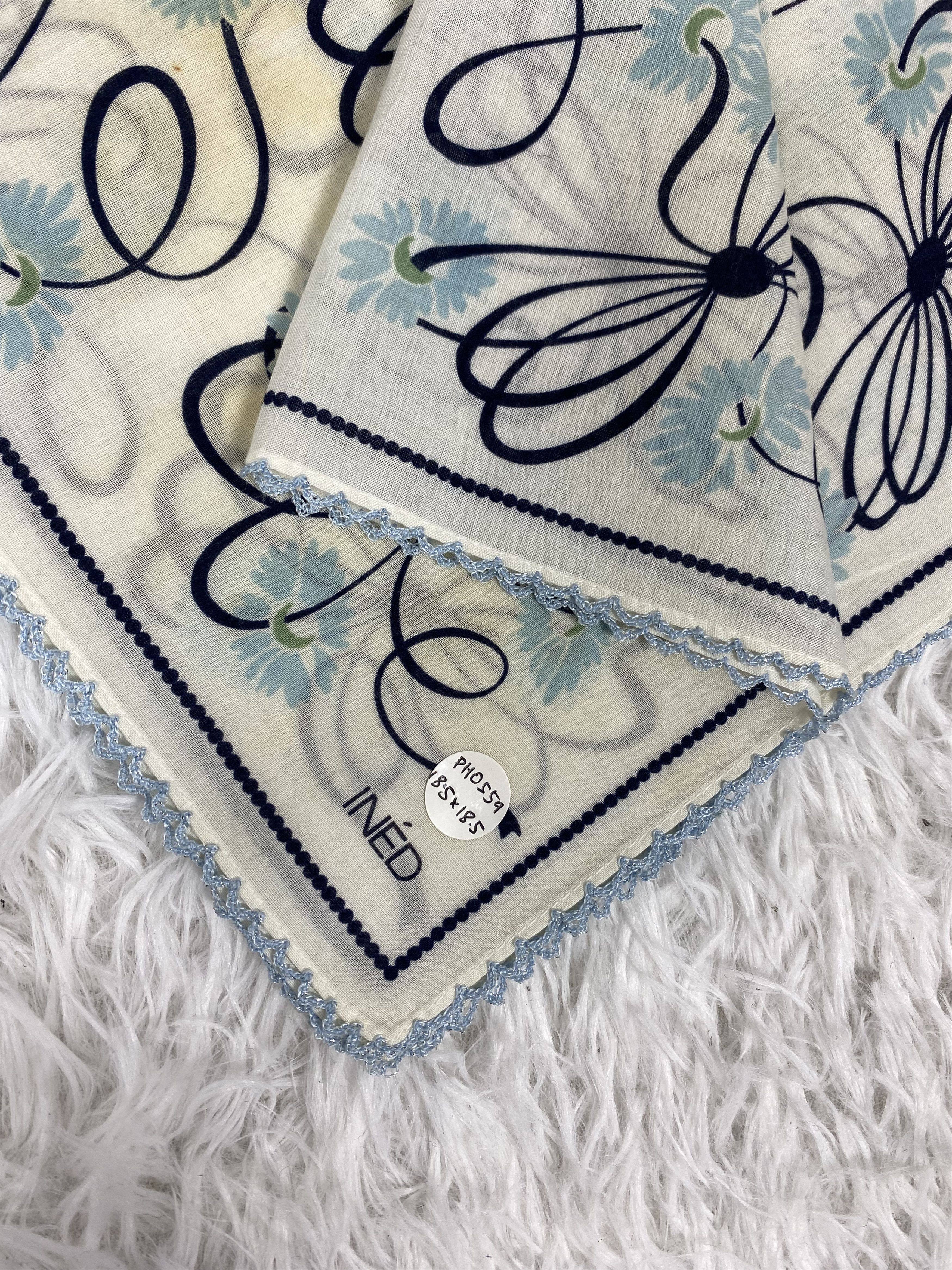Issey Miyake × Japanese Brand × Vintage Vintage INED Handkerchief Neckerchief PH0539 Size ONE SIZE - 2 Thumbnail