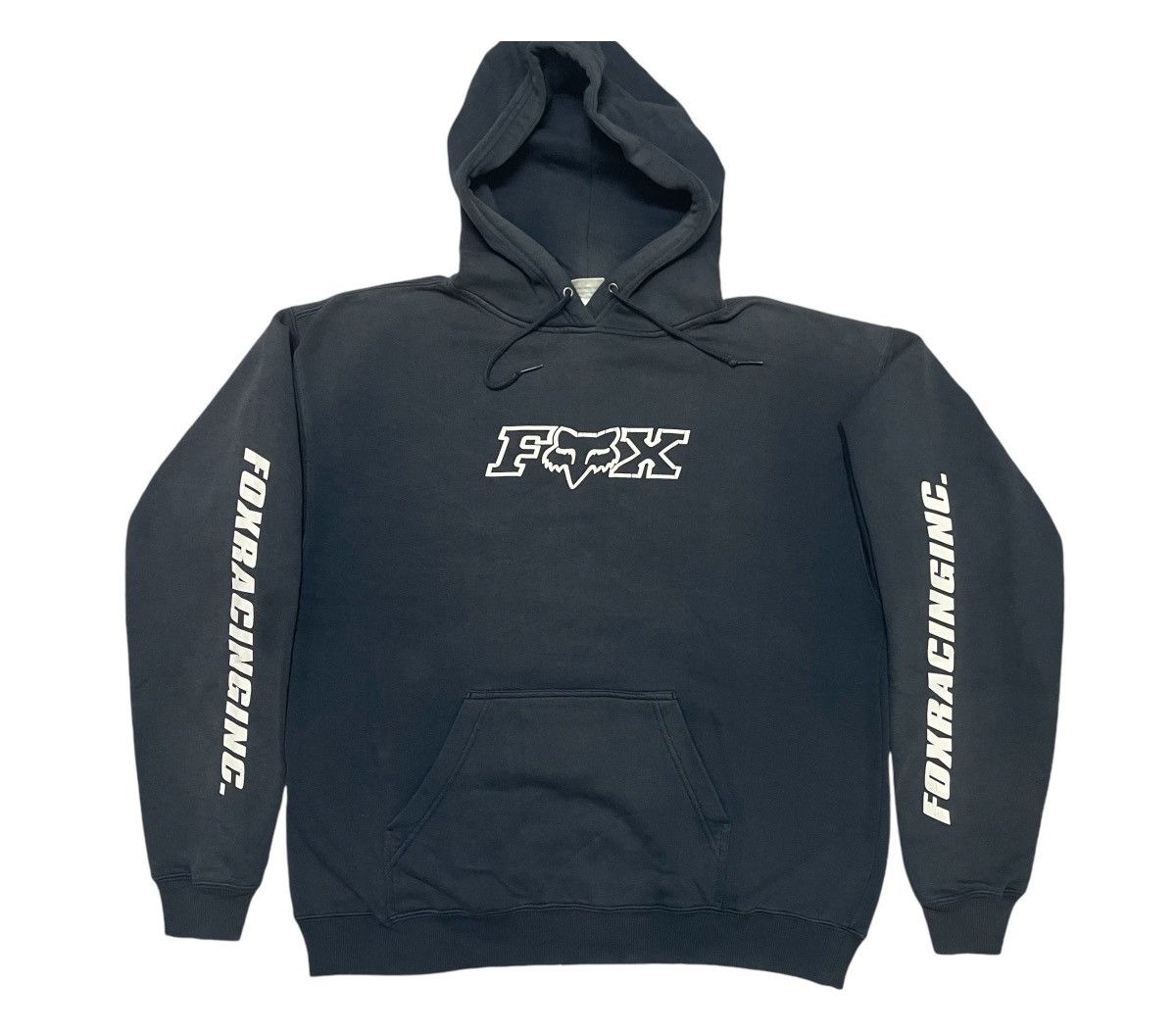 Fox Racing × Vintage Faded 90s Fox Racing Monster Hoodie | Grailed