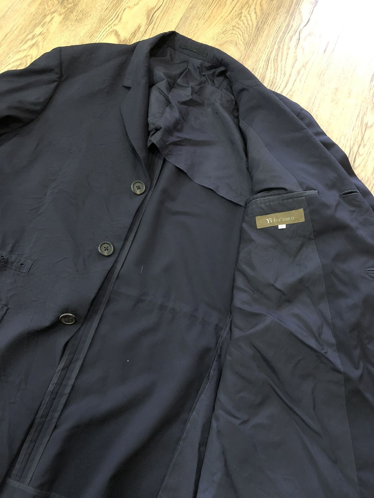 Y's for Men × Yohji Yamamoto Vintage Yohji Yamamoto jacket Size US L / EU 52-54 / 3 - 11 Thumbnail