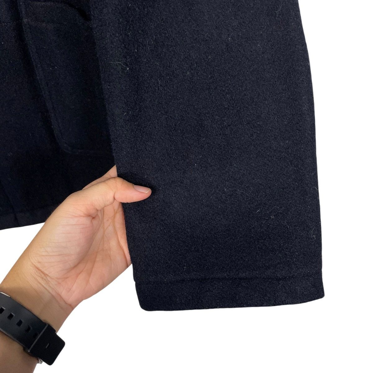 Fidelity Fidelity Gerald & Stewart Hooded Wool Duffle Jacket Size US M / EU 48-50 / 2 - 14 Thumbnail