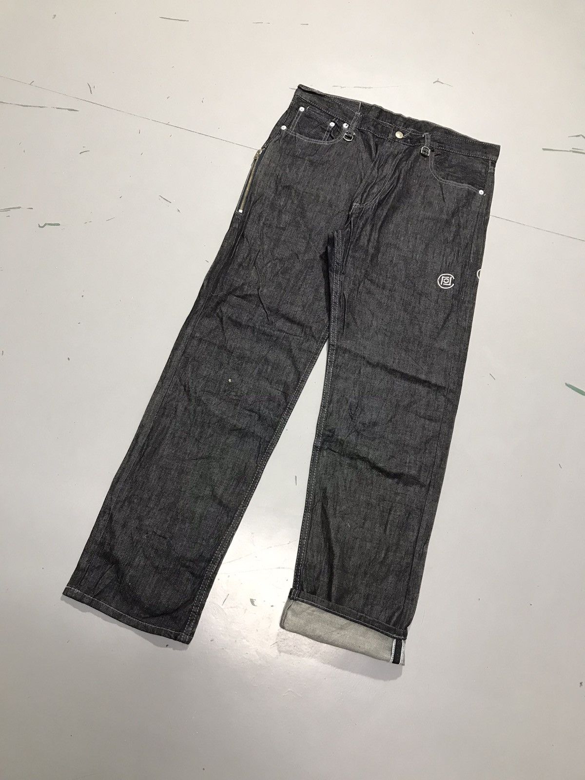Levi's Vintage Levi’s 505 disco salvage denim Size US 34 / EU 50 - 1 Thumbnail