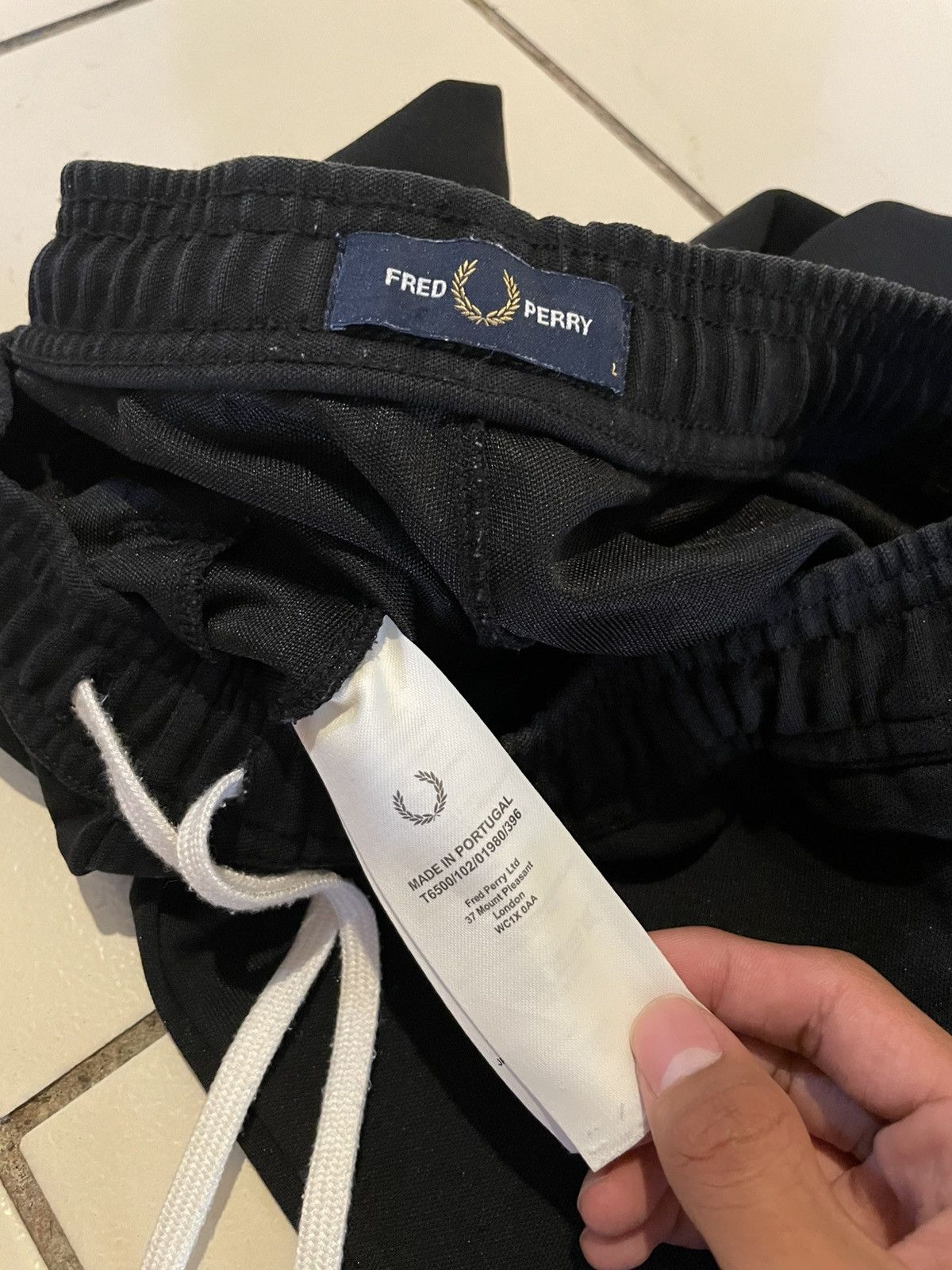 Fred Perry FREDPERRY REVERSE TRICOT TRACK PANTS Size US 34 / EU 50 - 3 Thumbnail