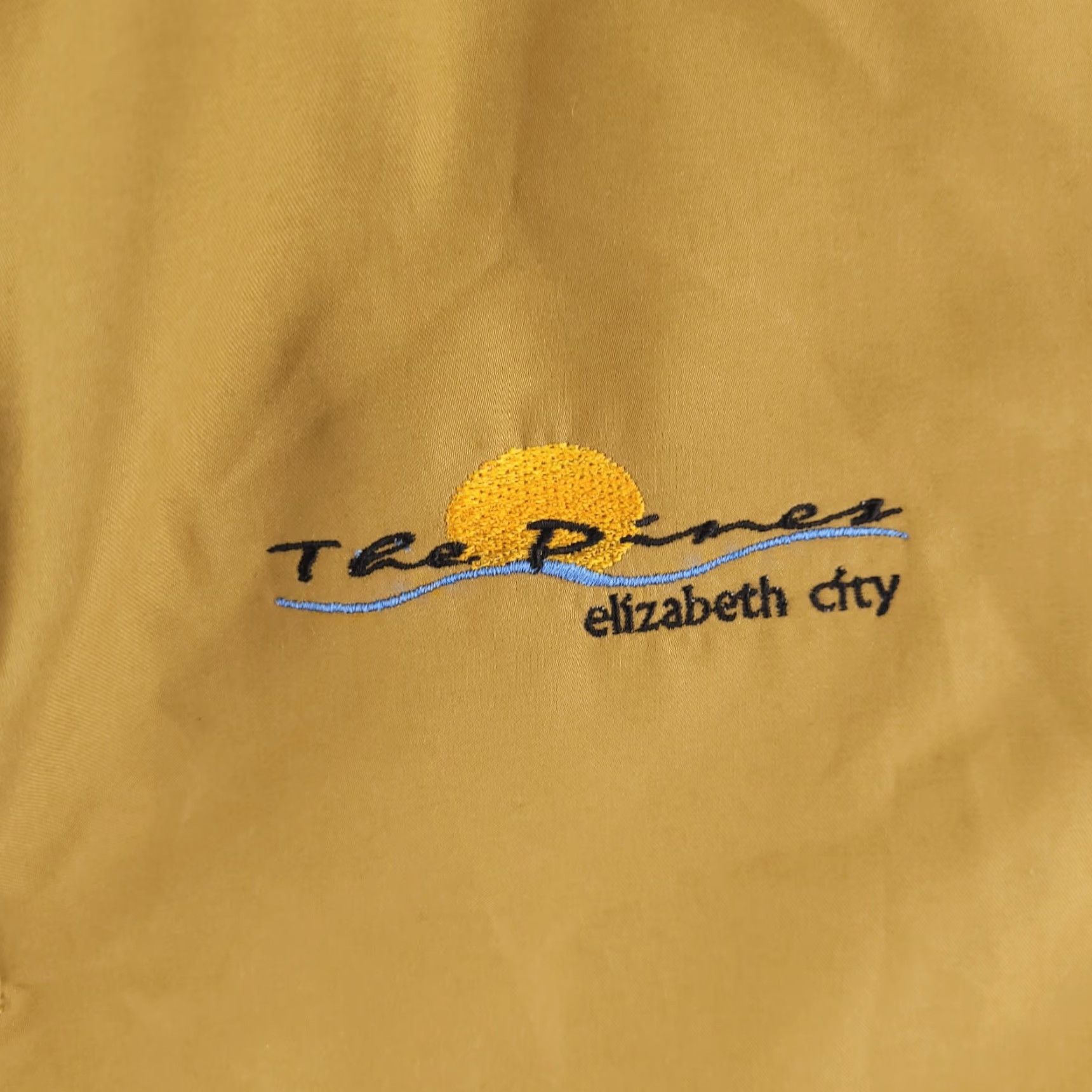 Footjoy FootJoy Jacket Mens Large Yellow Mustard Golf Windbreaker The Pines Size US L / EU 52-54 / 3 - 3 Thumbnail