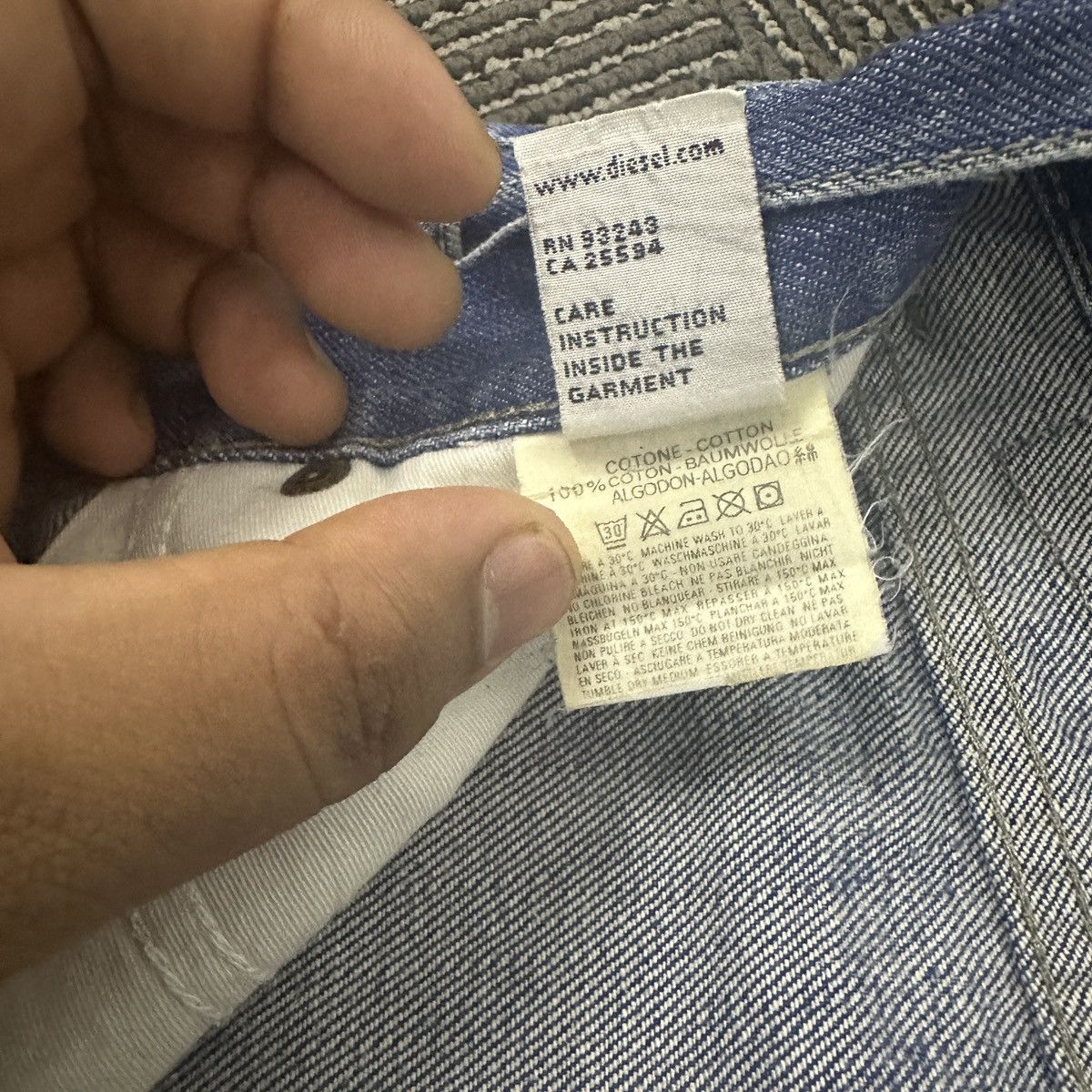 Diesel Flare 🔥Diesel Industry Denim Size US 33 - 12 Thumbnail