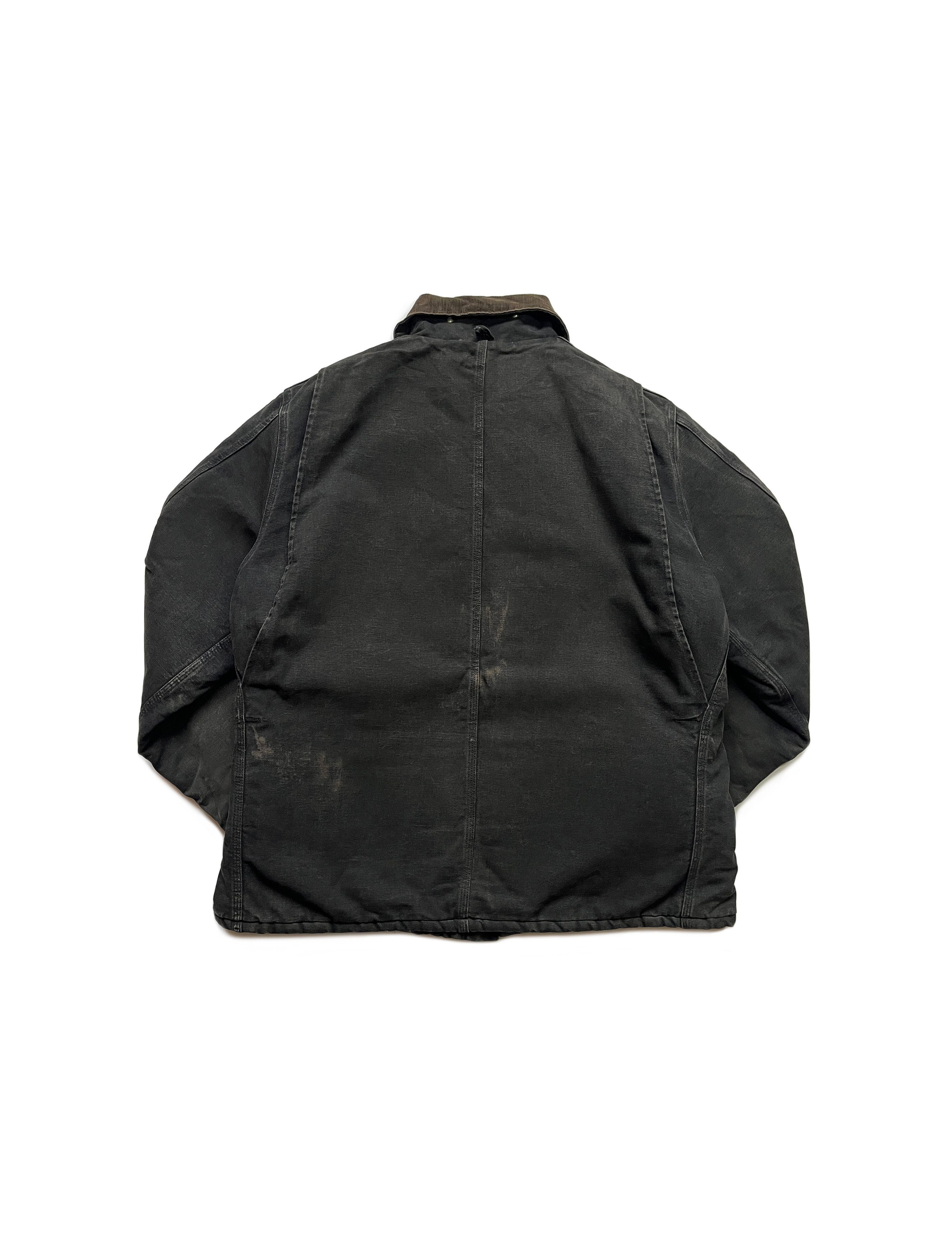 Carhartt Vintage 90s Carhartt C26 Arctic Quilt Lined Jacket Black Size US XL / EU 56 / 4 - 3 Thumbnail