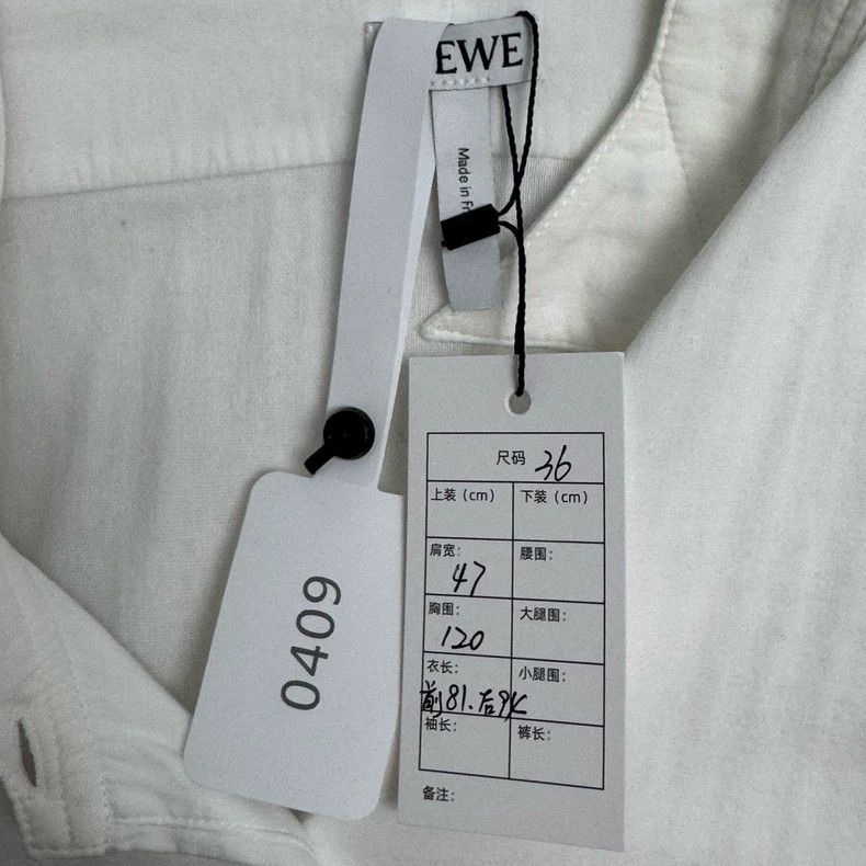 Loewe LOEWE White dress shirt Size XXS / US 00 / IT 34 - 2 Thumbnail