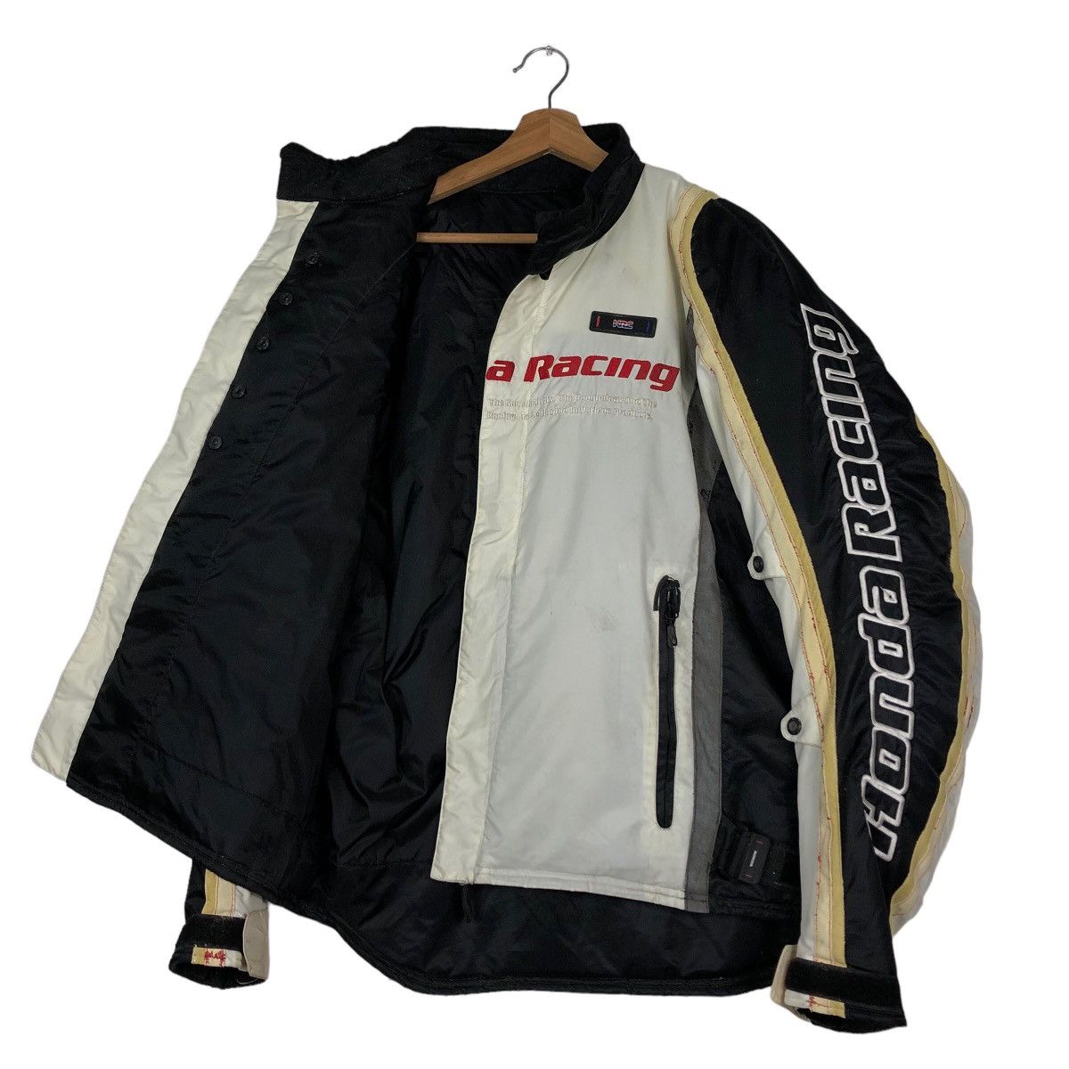 Japanese Brand 🔥Vintage HRC Honda Racing Bomber Biker Jacket Big Logo Size US L / EU 52-54 / 3 - 11 Thumbnail