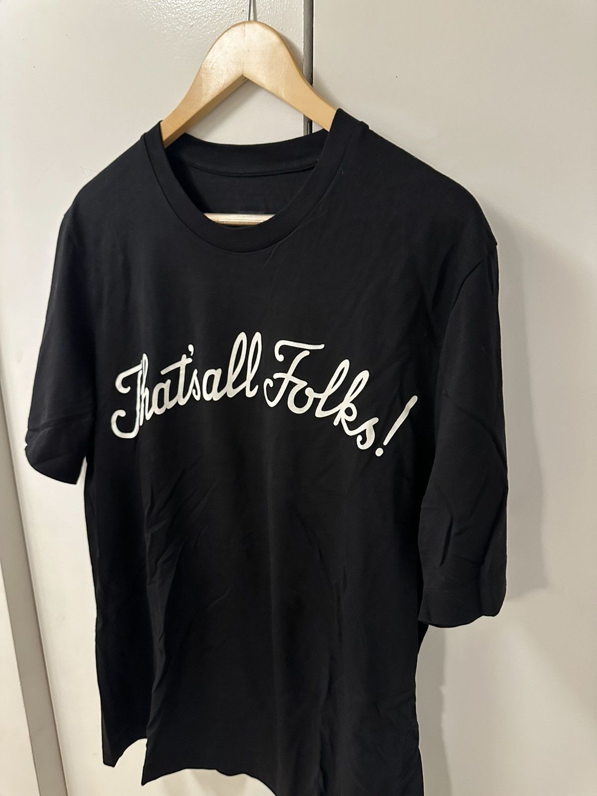 OAMC “That’s All Folks” t-shirt, size L Size US L / EU 52-54 / 3 - 3 Thumbnail