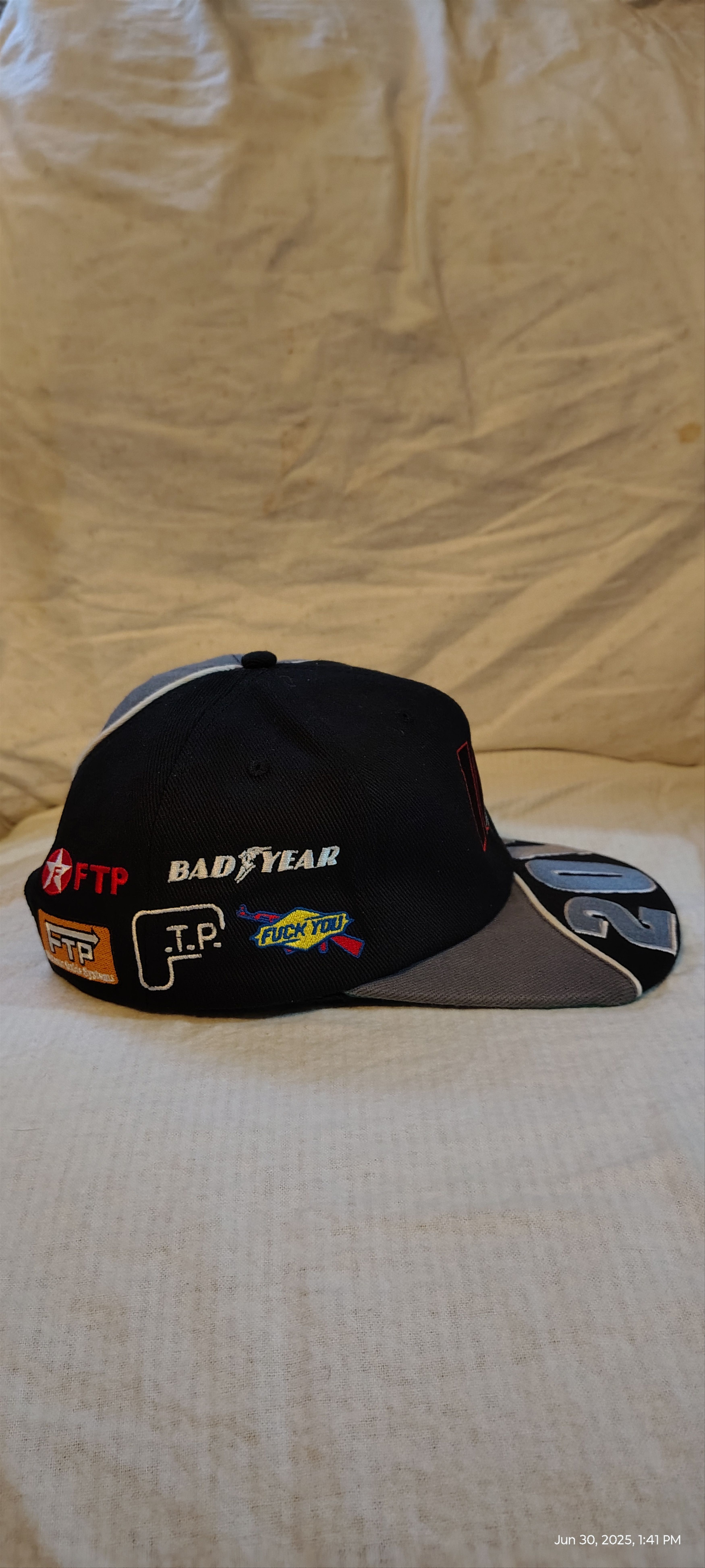 Fuck The Population FTP pit crew snapback hat Size ONE SIZE - 3 Thumbnail