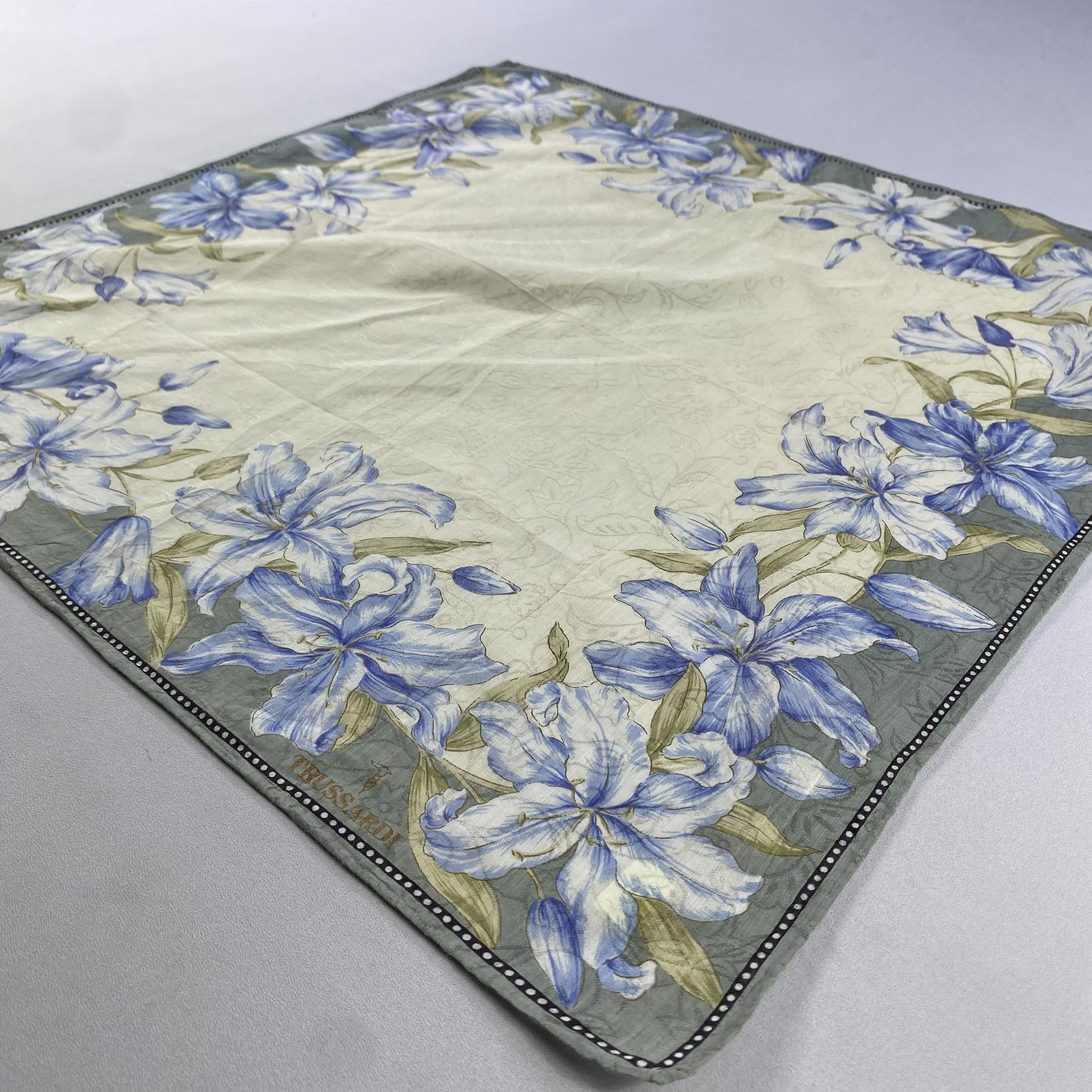 Trussardi × Vintage Trussardi Bandana/ Handkerchief / Neckerchief Size ONE SIZE - 4 Thumbnail