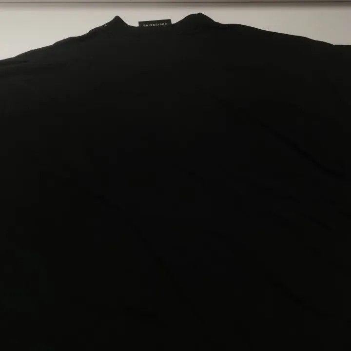 Balenciaga Balenciaga Balenciaga SS23 Black Graphic Short Sleeve TShi Size US M / EU 48-50 / 2 - 2 Thumbnail