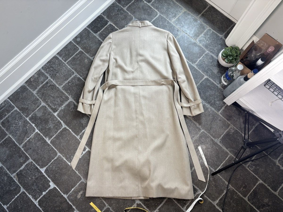Vintage Vintage Aquascutum Coat Belted Jacket Full Length Trench 90s Size M / US 6-8 / IT 42-44 - 14 Thumbnail