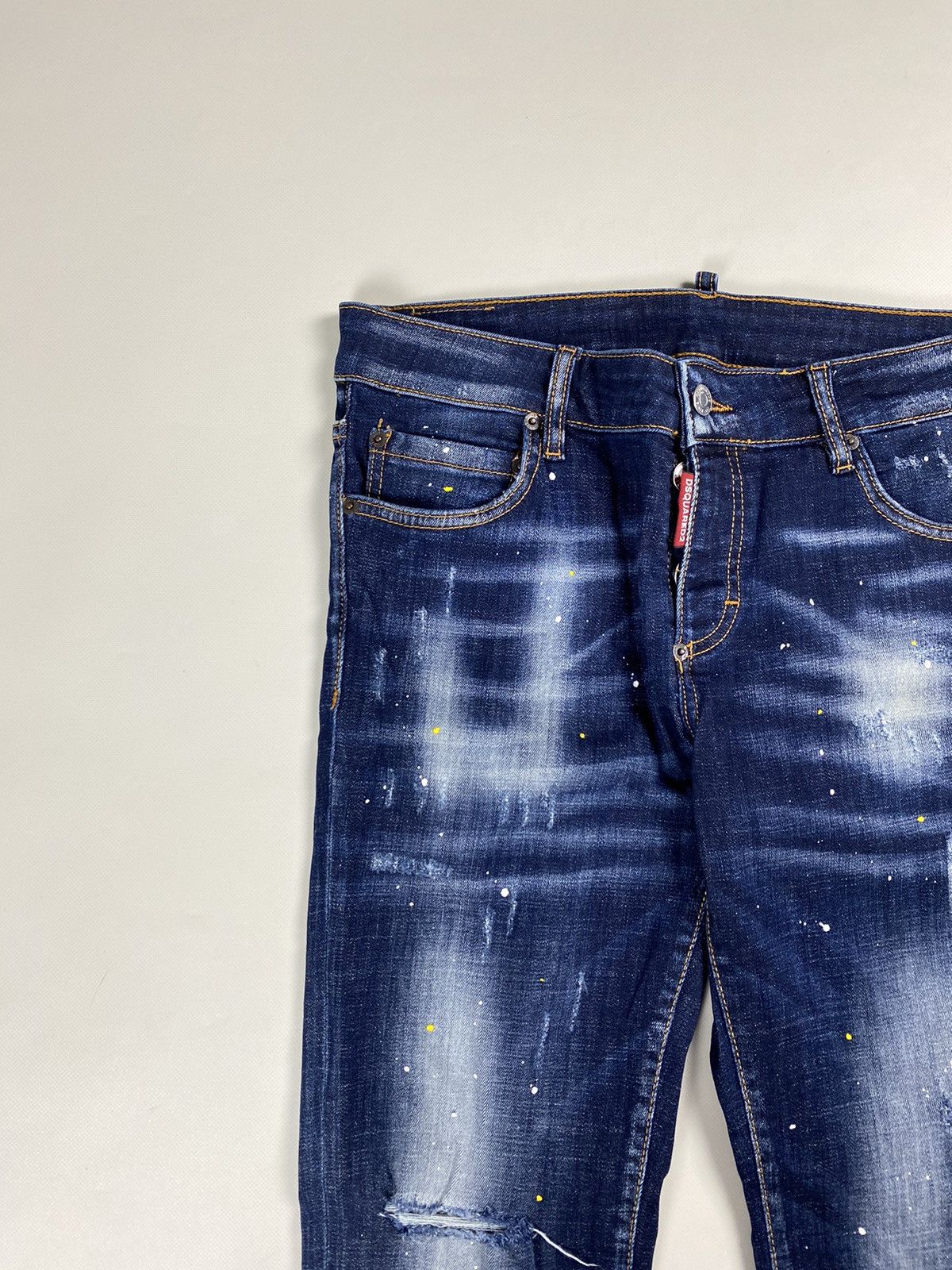Dsquared2 Dsquared 2 Tidy Biker ladies jeans size 44 Size 30" / US 8 / IT 44 - 6 Thumbnail