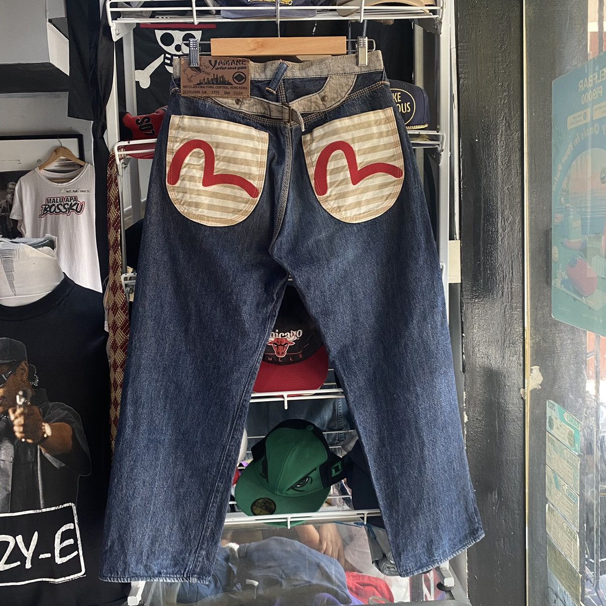 Evisu × Japanese Brand Evisu Lot.1959 Yamane Denim Jeans Selvedges Size US 29 - 1 Thumbnail