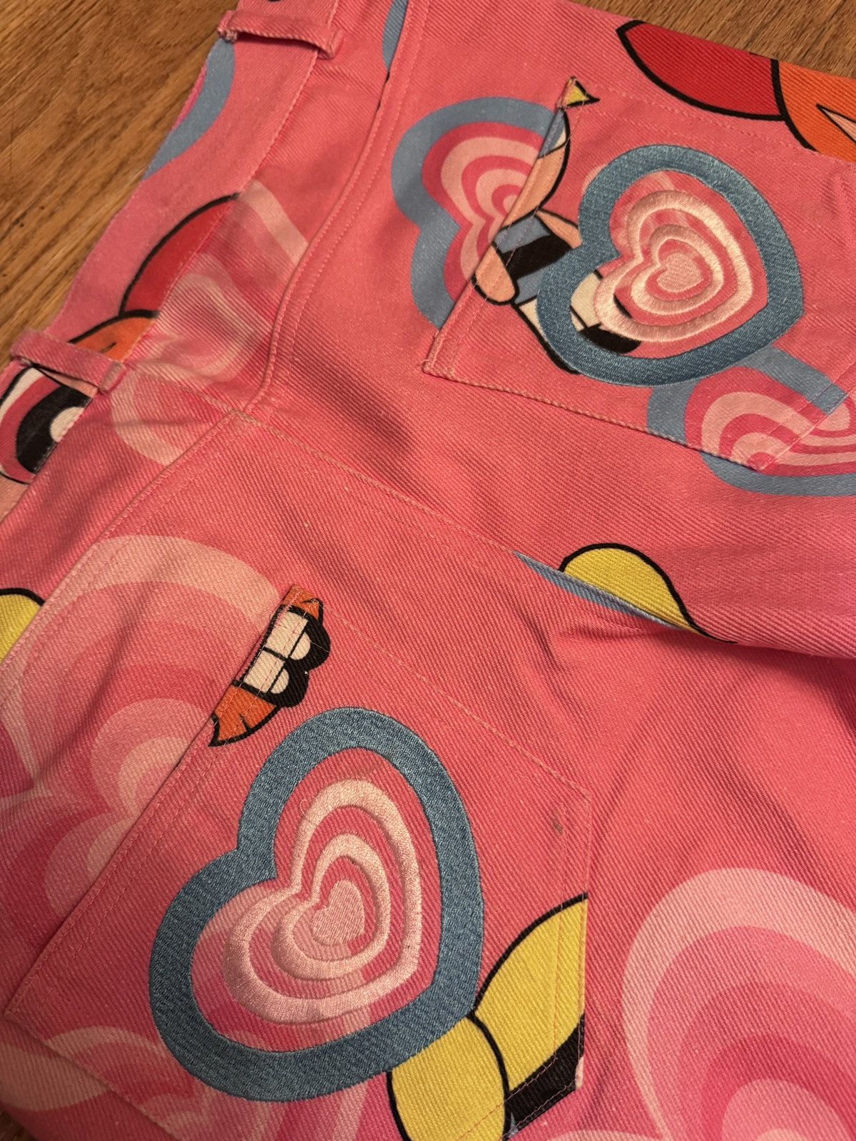Other Crazy PowerPuff Jeans Size US 30 / EU 46 - 7 Thumbnail