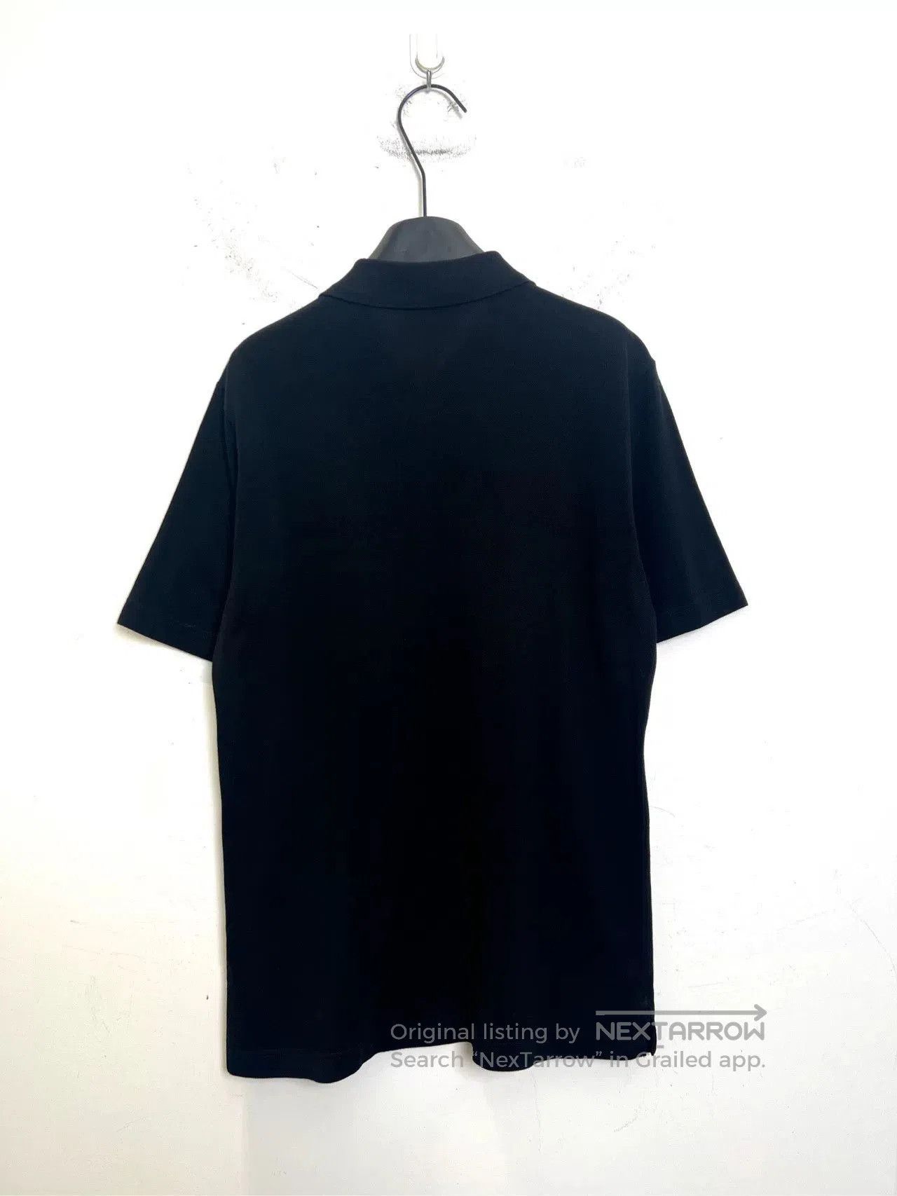 Hermes Hermès Black Embroidered H Short Sleeve Polo. Size US M / EU 48-50 / 2 - 2 Thumbnail