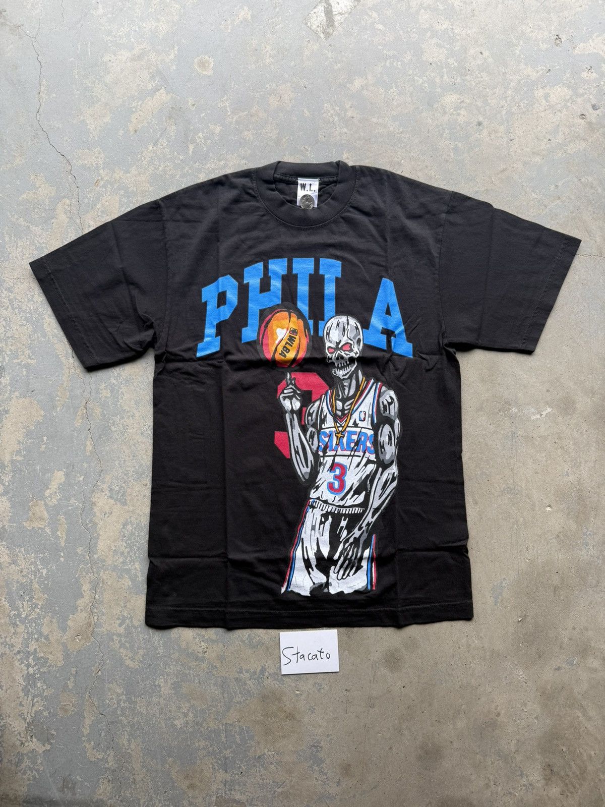 Marino Morwood × NBA IVERSON T-SHIRT | Grailed