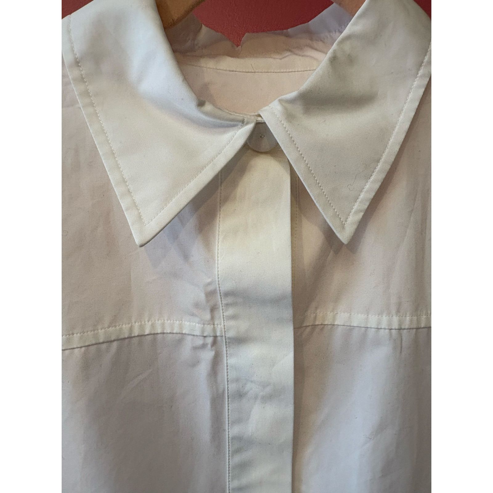 Jil Sander Jill Sander Heavy Organic Cotton Poplin Dress, NWT, Size: 40 Size L / US 10 / IT 46 - 5 Thumbnail