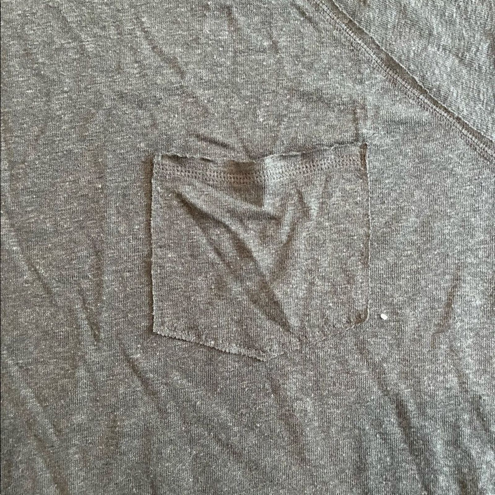 Vintage Aerie Charcoal Gray Cropped Tee, Women's Size Medium Size M / US 6-8 / IT 42-44 - 2 Thumbnail