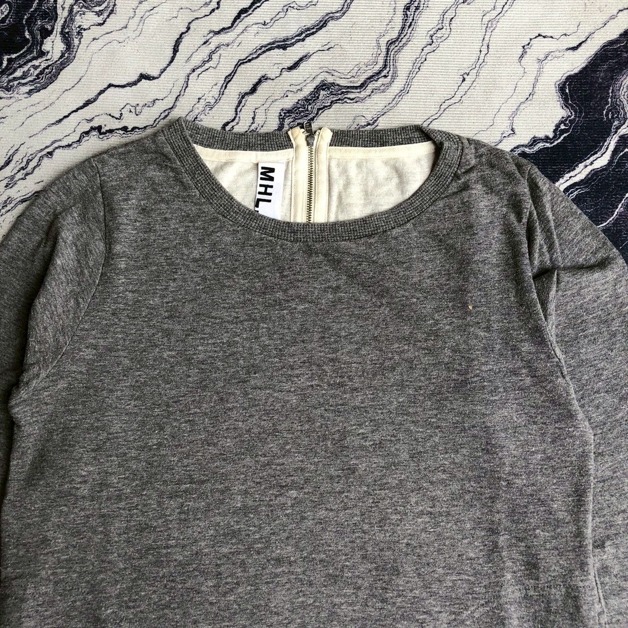 Margaret Howell Margaret Howell Zip Back Sweatshirt Grey Size US S / EU 44-46 / 1 - 2 Thumbnail