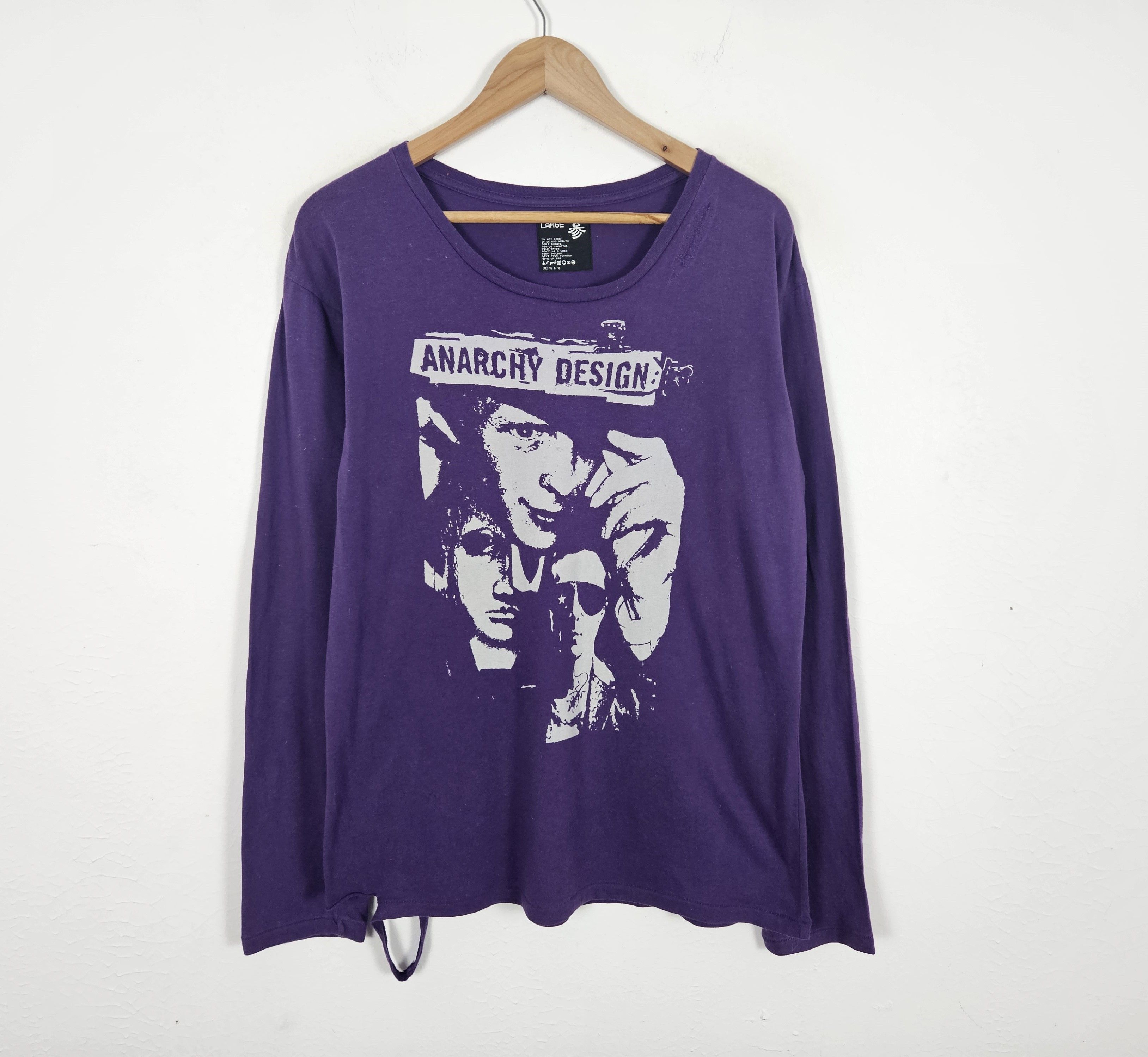PPFM × Seditionaries PPFM Anarchy Design Long Sleeve Shirt. Size US L / EU 52-54 / 3 - 2 Thumbnail