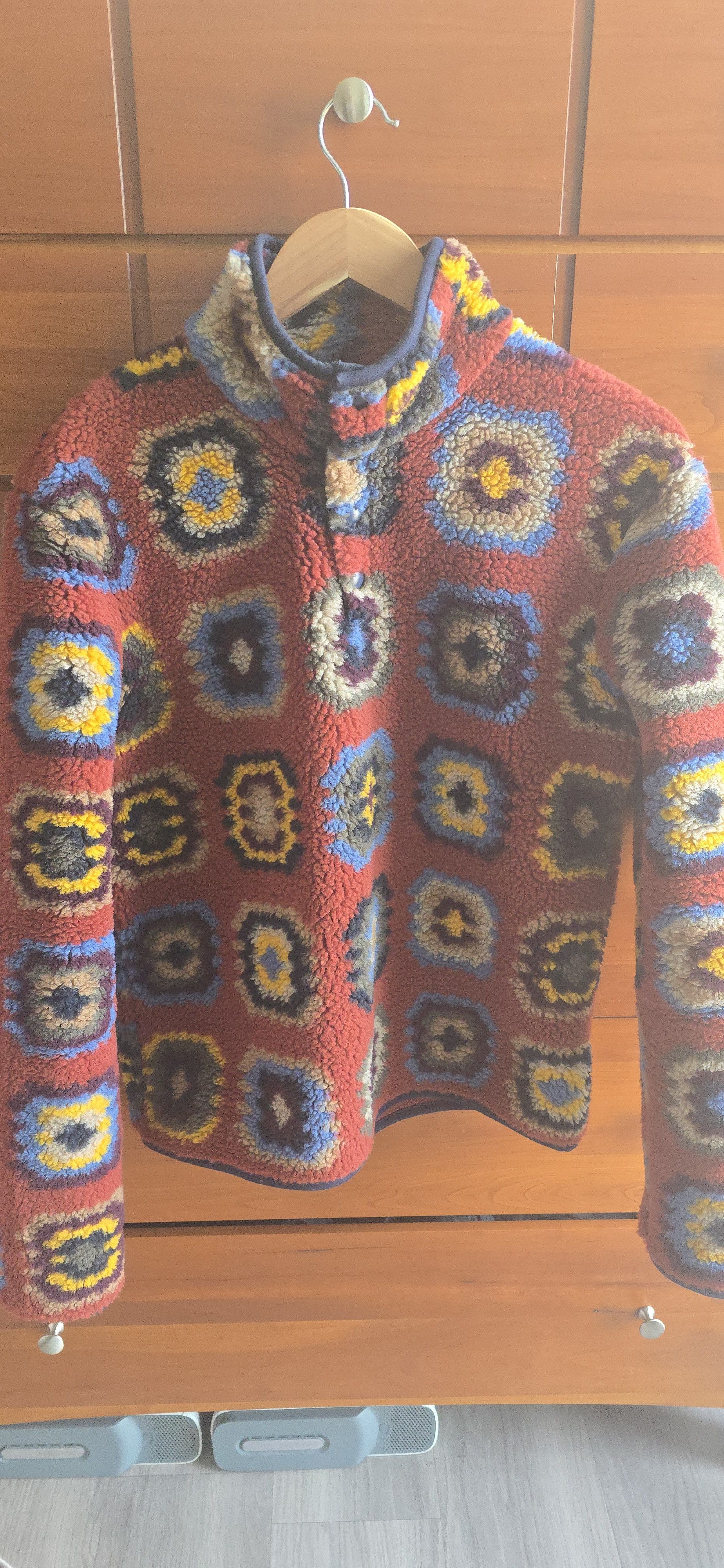 Other Octobre Editions | Tucker Motifs Fleece | Rust Medallions Size US XS / EU 42 / 0 - 1 Thumbnail
