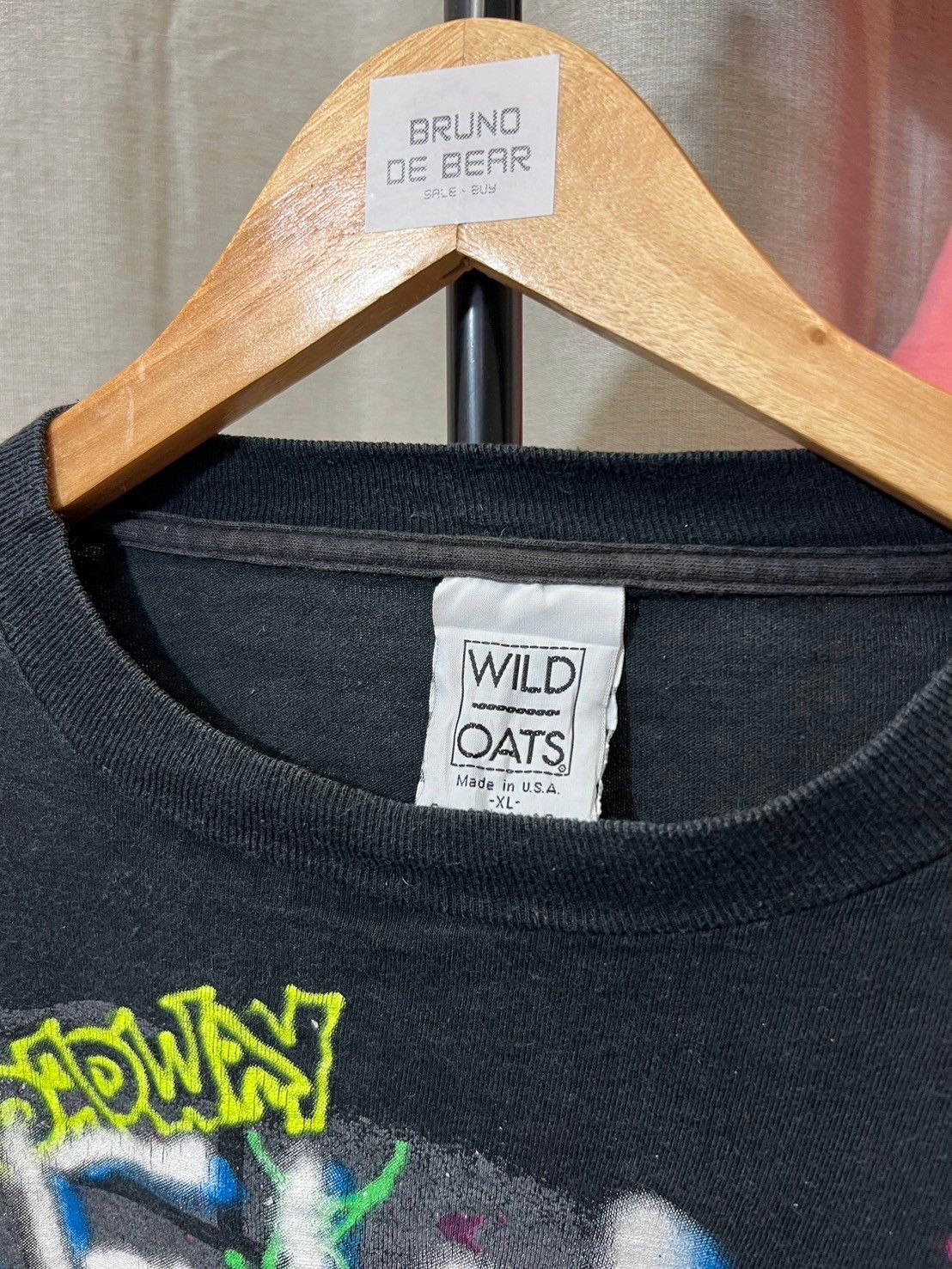 Vintage Vintage 90’s Wild Oats New York Graffiti shirt BN Size US XL / EU 56 / 4 - 4 Thumbnail