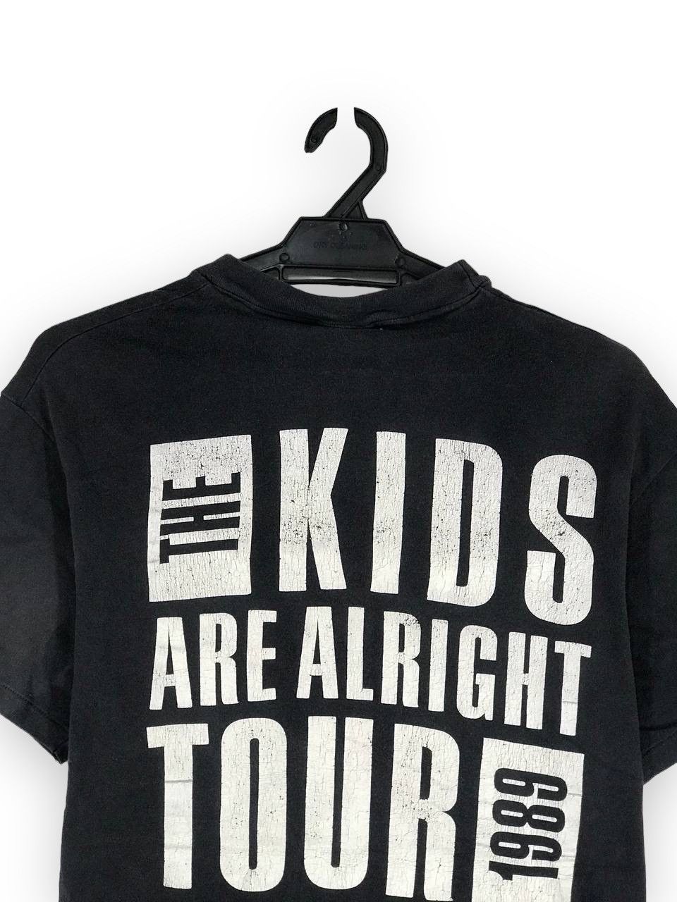 Band Tees × Vintage Vintage 1989 The Who the kids are alright tour maximum rnb Size US L / EU 52-54 / 3 - 6 Thumbnail