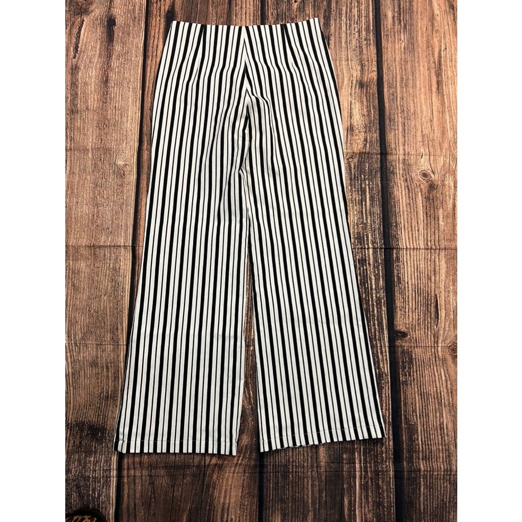 Boston Proper Boston Proper Women's Striped Palazzo Pants Size 10 Size 32" / US 10 / IT 46 - 5 Thumbnail