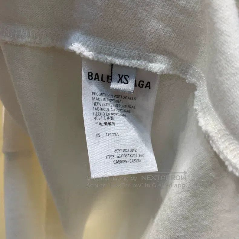 Balenciaga Balenciaga Joint Name Letter Printed Short-Sleeve T-Shirt Size US XS / EU 42 / 0 - 7 Thumbnail