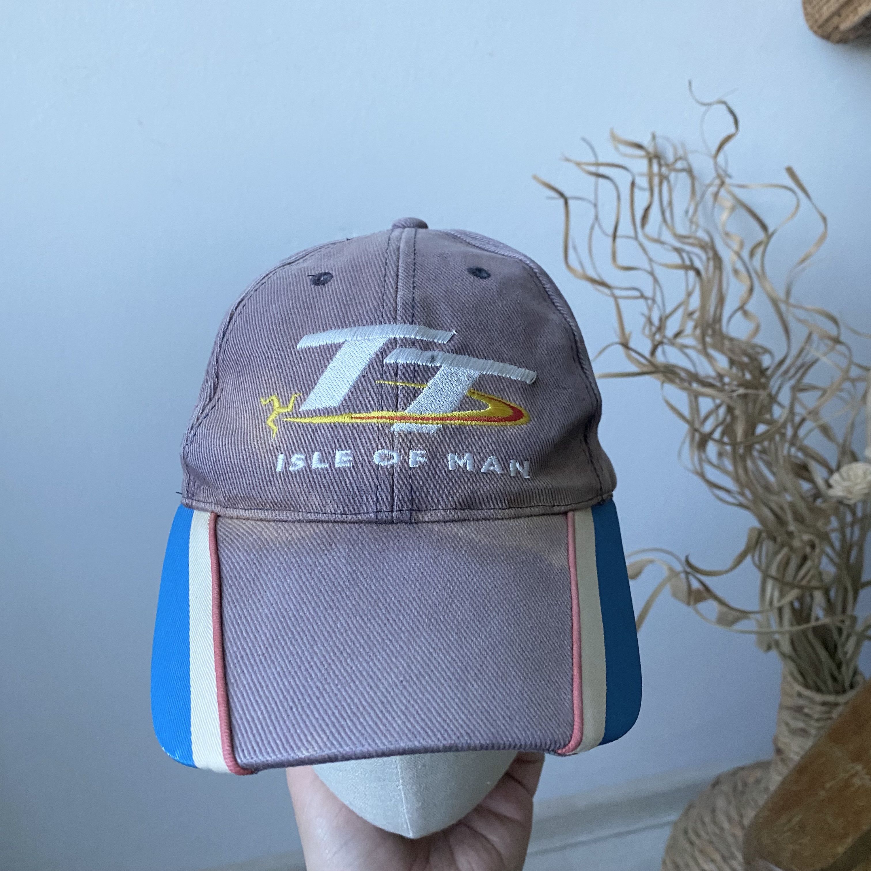 Yamaha 🏍️ Faded Vintage Moto Racing Cap TT Isle of Man Motorsports Size ONE SIZE - 3 Thumbnail