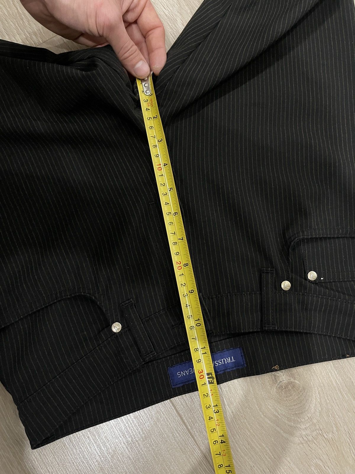 Trussardi Trussardi jeans pants black woman 28 Size 28" / US 6 / IT 42 - 9 Thumbnail