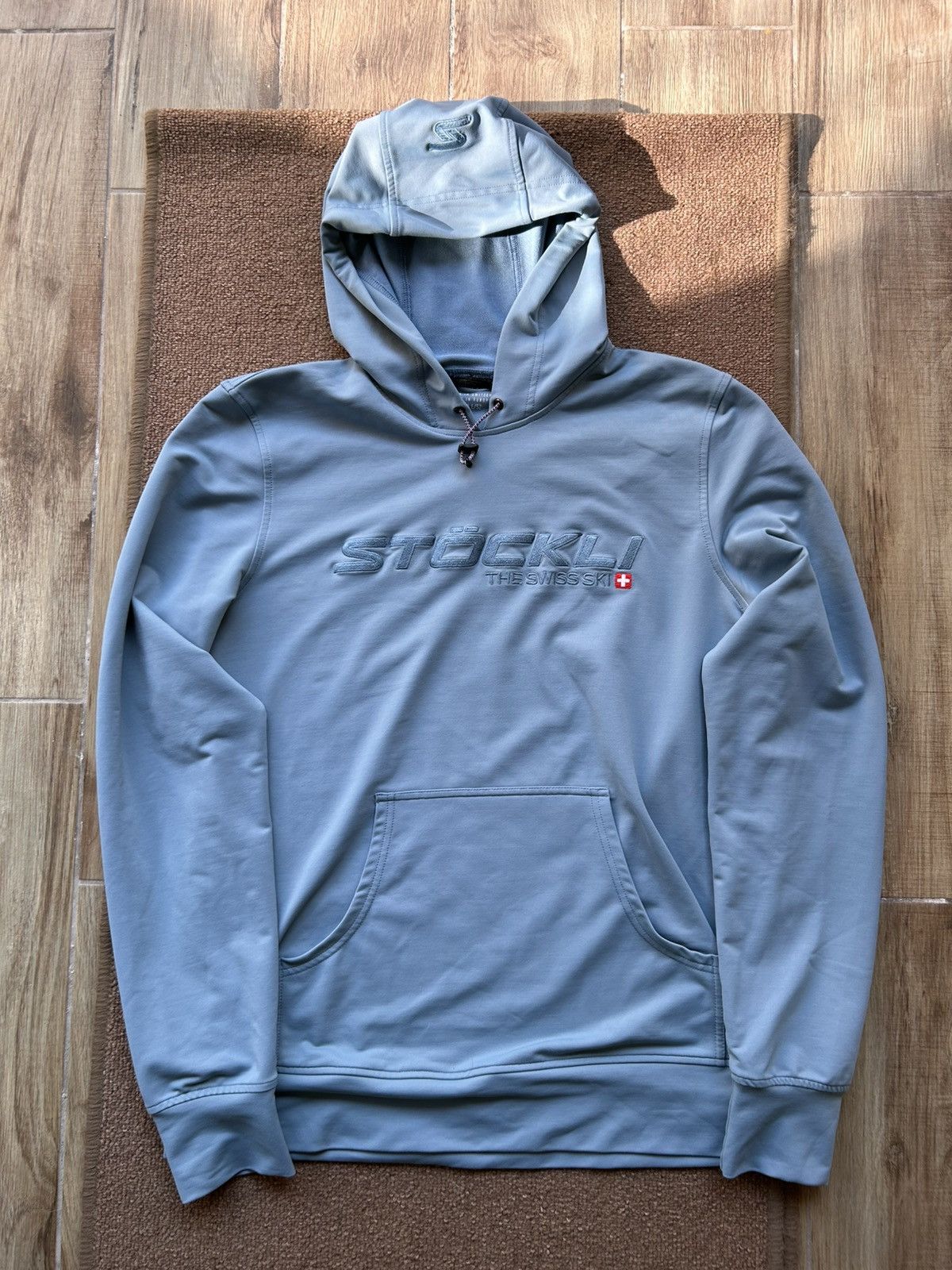 Vintage Vintage Stockli Swiss Ski Sweatshirt Size US L / EU 52-54 / 3 - 1 Thumbnail