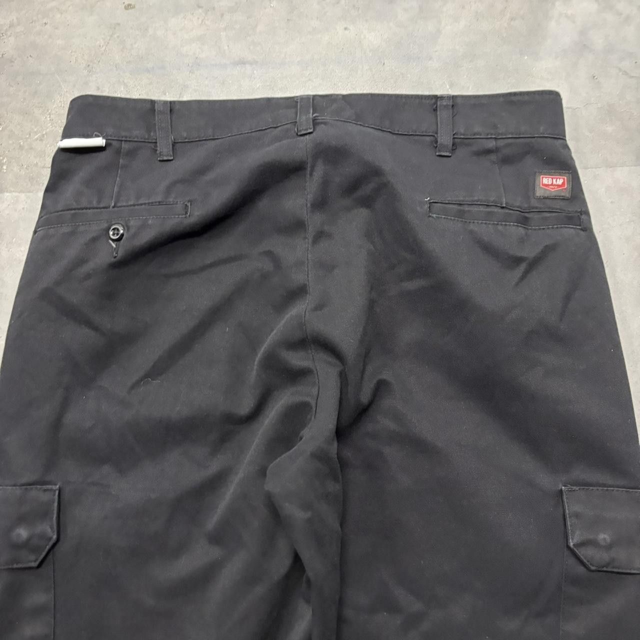 Japanese Brand × Vintage Crazy Vintage Y2K/2000s Grunge Solid Black Skater Essential Sweatpants! Size US 34 / EU 50 - 7 Thumbnail
