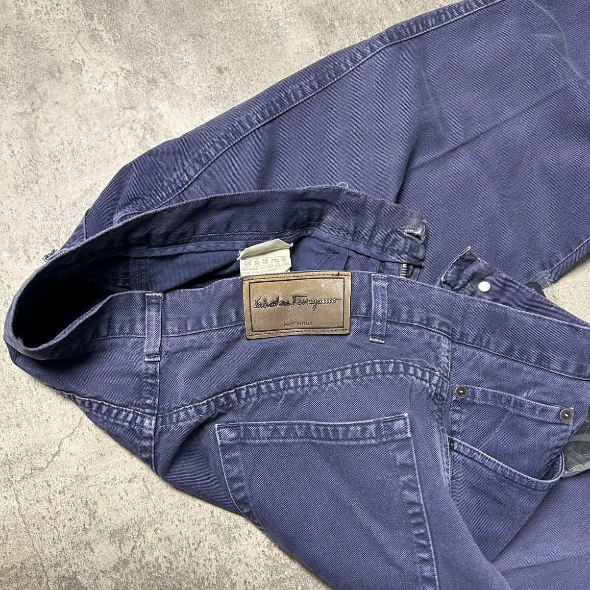 Salvatore Ferragamo Vintage 90s Salvatore Feragamo Pants Size US 36 / EU 52 - 17 Thumbnail