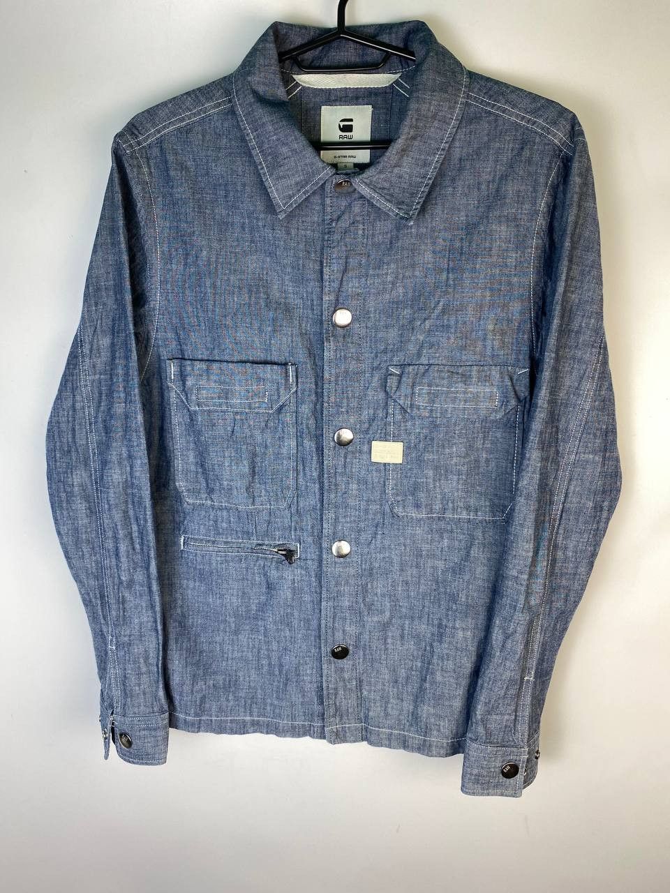G-Star Vintage G-star Raw Denim Shirt Size US S / EU 44-46 / 1 - 1 Thumbnail