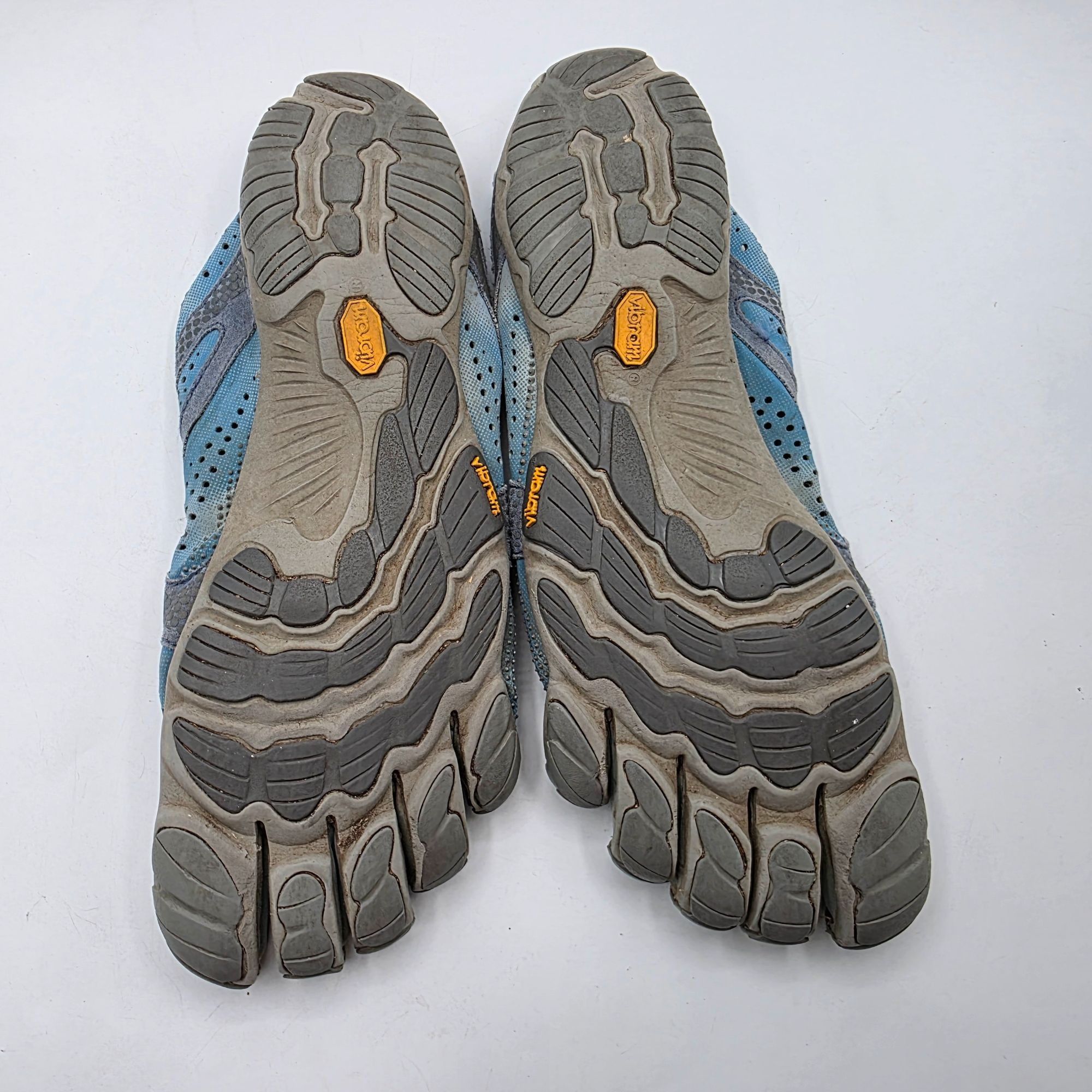 Vibram Vibram FiveFingers V-Run Womens Size 9 Blue Gray Minimalist Size US 9 / IT 39 - 8 Thumbnail