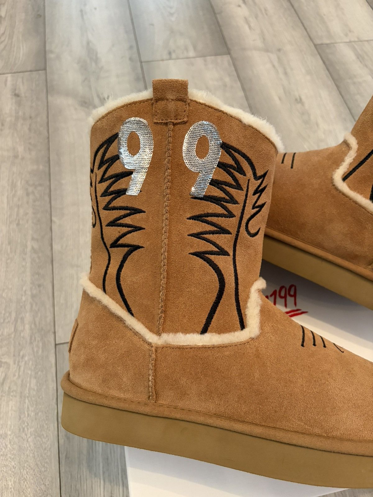 Other Bazo 1199 Cowboy Uggs v2 Chestnut - Size 42 EU Size US 9 / EU 42 - 2 Thumbnail