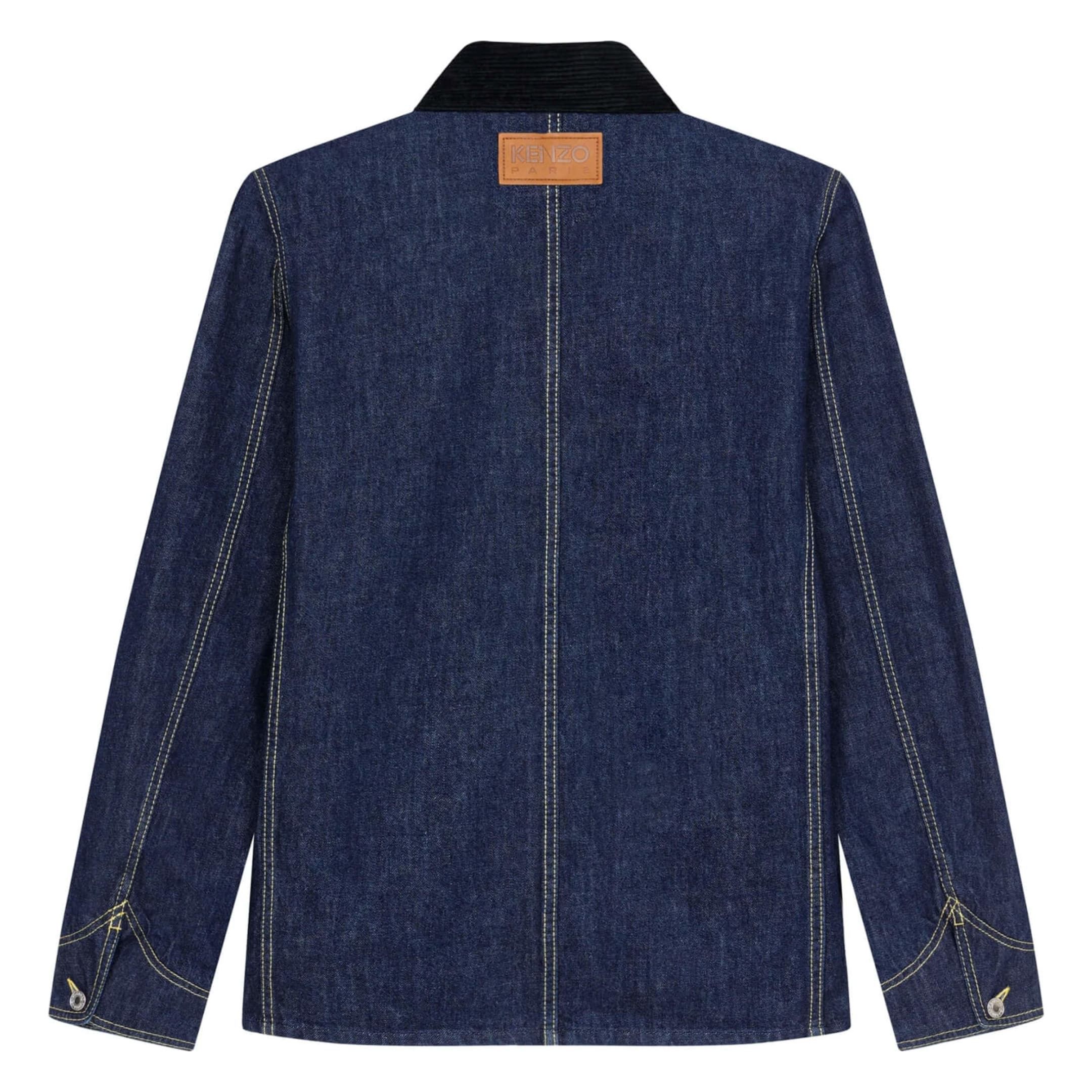 Kenzo o1mle0624 Poppy Workwear Denim Jacket in Multicolor Size US S / EU 44-46 / 1 - 2 Thumbnail