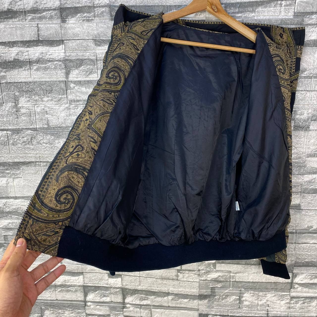 Japanese Brand × Vintage VINTAGE JAPAN PAISLEY JACKET like HERMES Size US L / EU 52-54 / 3 - 6 Thumbnail
