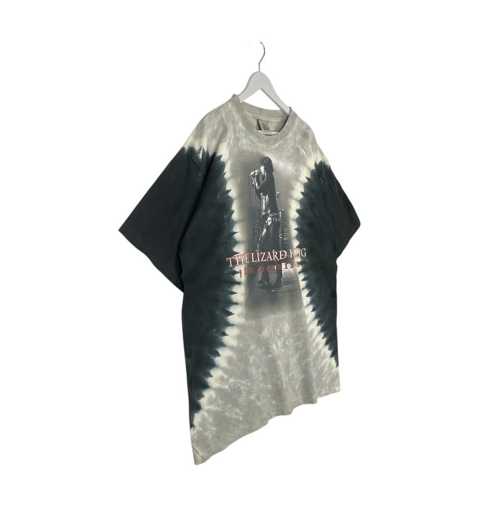 Designer × Vintage vintage T-shirt 90s Liquid blue Jim Morrison Lizard king tee Size US L / EU 52-54 / 3 - 3 Thumbnail