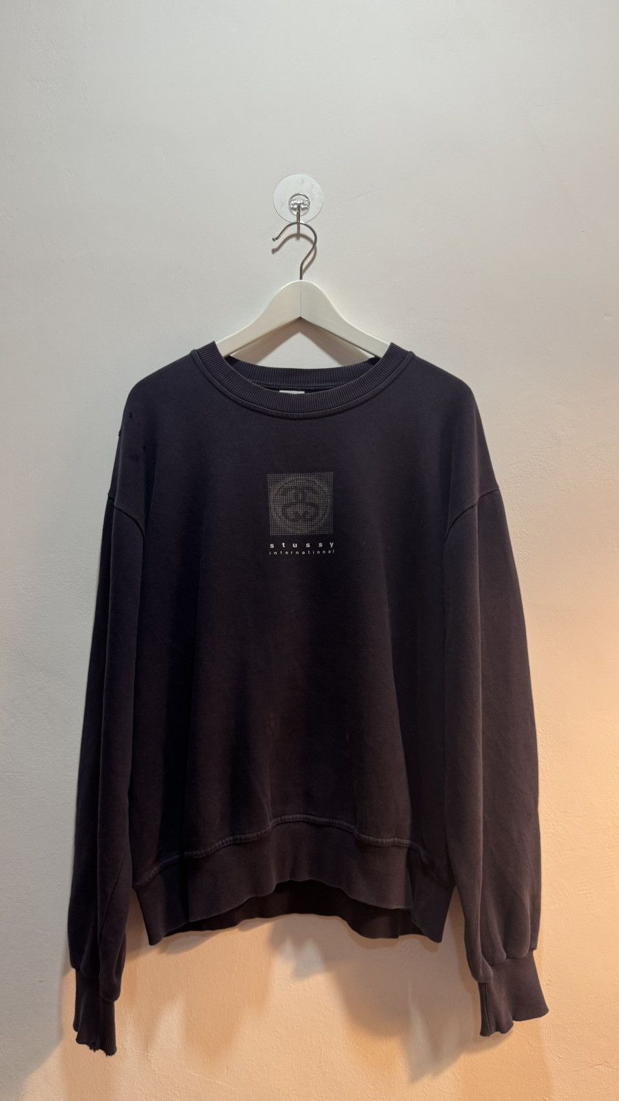 Stussy Vintage Stussy Geometric Logo Sweatshirt Size US L / EU 52-54 / 3 - 7 Thumbnail